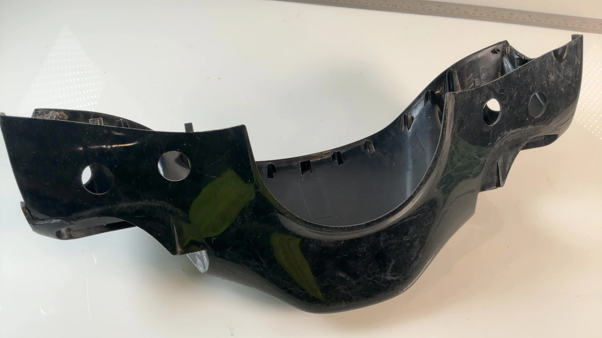 Piaggio NRG MC2 SAL1T 50cc Rear Inner Handlebar Cover 1994-2005 OEM 563870000C - Image 5