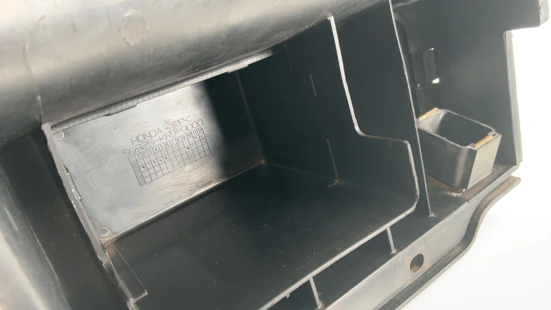 Honda FES 125 Pantheon JF12 125cc Battery Box Tray 2003-2007 OEM 50325KRJ9000 - Image 5