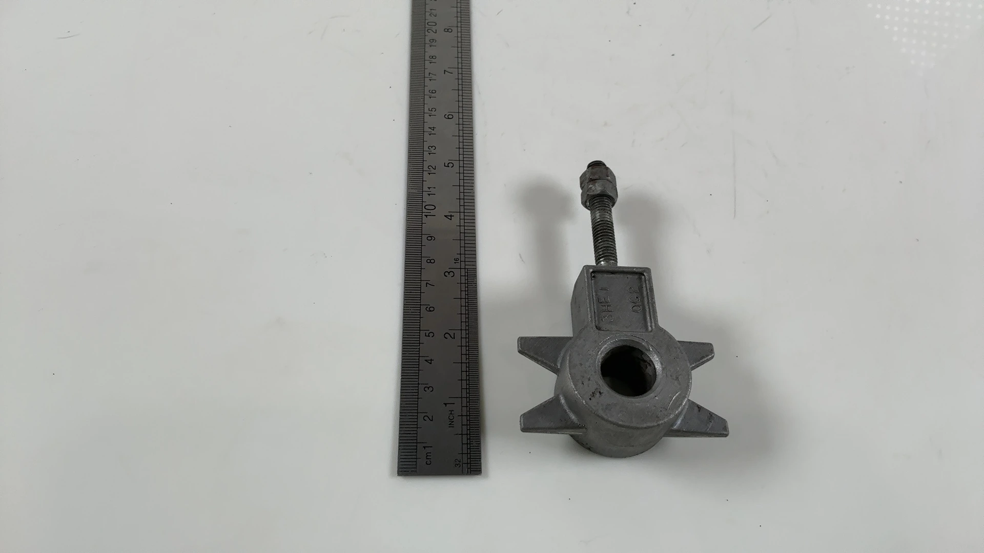 Yamaha TDM850 3VD 850cc Rear Axle Chain Adjuster Puller 1991-95 OEM 3HE-25388-00 - Image 4