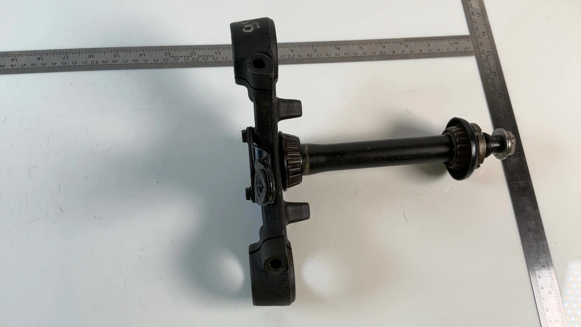 Suzuki Katana 600 GSX600F 600cc Lower Fork Bridge Yoke 1988-1997 OEM 51410-19C02 - Image 3