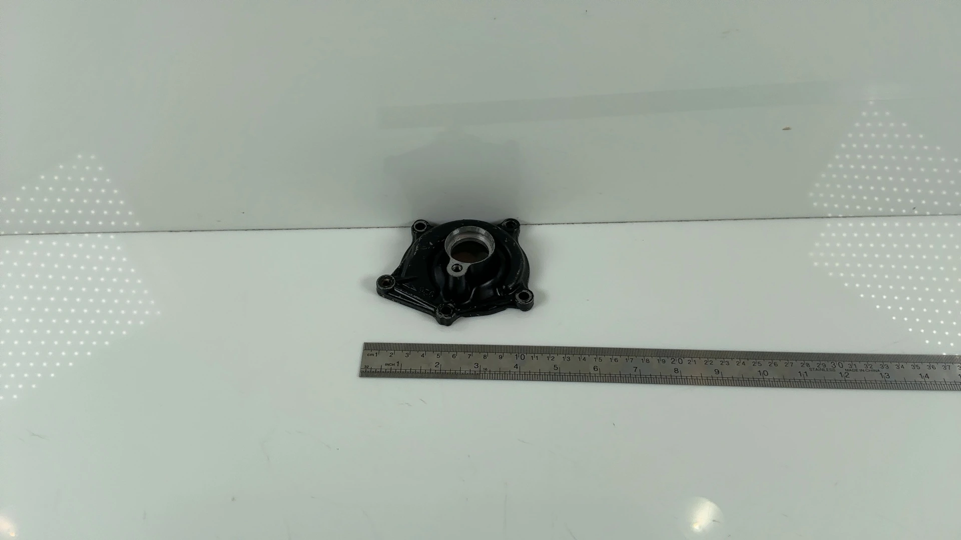 Kawasaki Ninja ZX750F 750cc Water Pump Cover 1987-1990 OEM 14032-1234 - Image 6