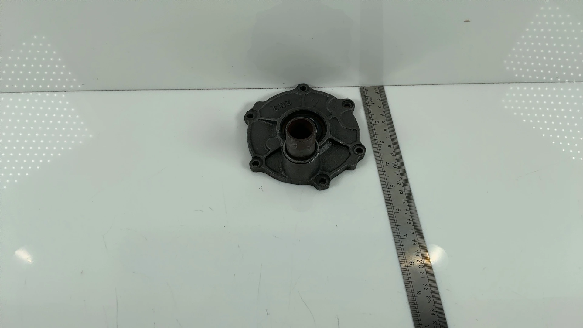 Yamaha L2 Super YB100 Engine Rotary Valve Intake Cover 1976-81 OEM 2N3-13551-00 - Image 8