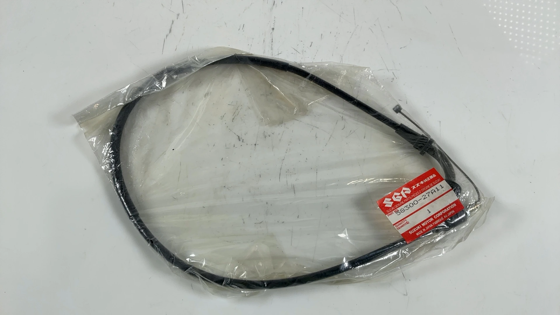 Suzuki GSX-R750 GSX750 750cc Throttle Closing Cable 1985 OEM 58300-27A11 - Image 6