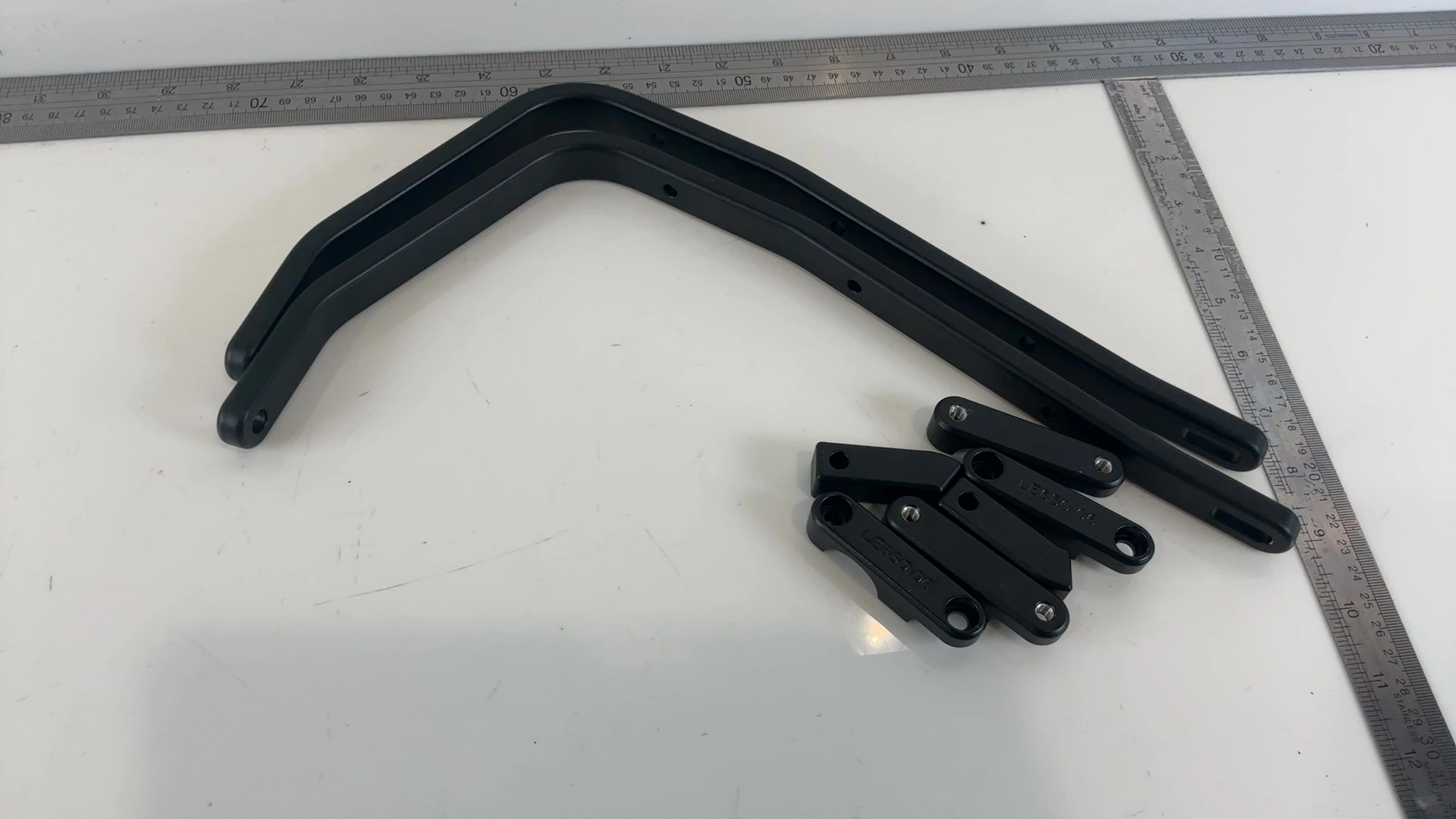 Kawasaki Versys KLE650 650cc Hand Guard Brackets 2015-2021 OEM 217HGS0007A - Image 4