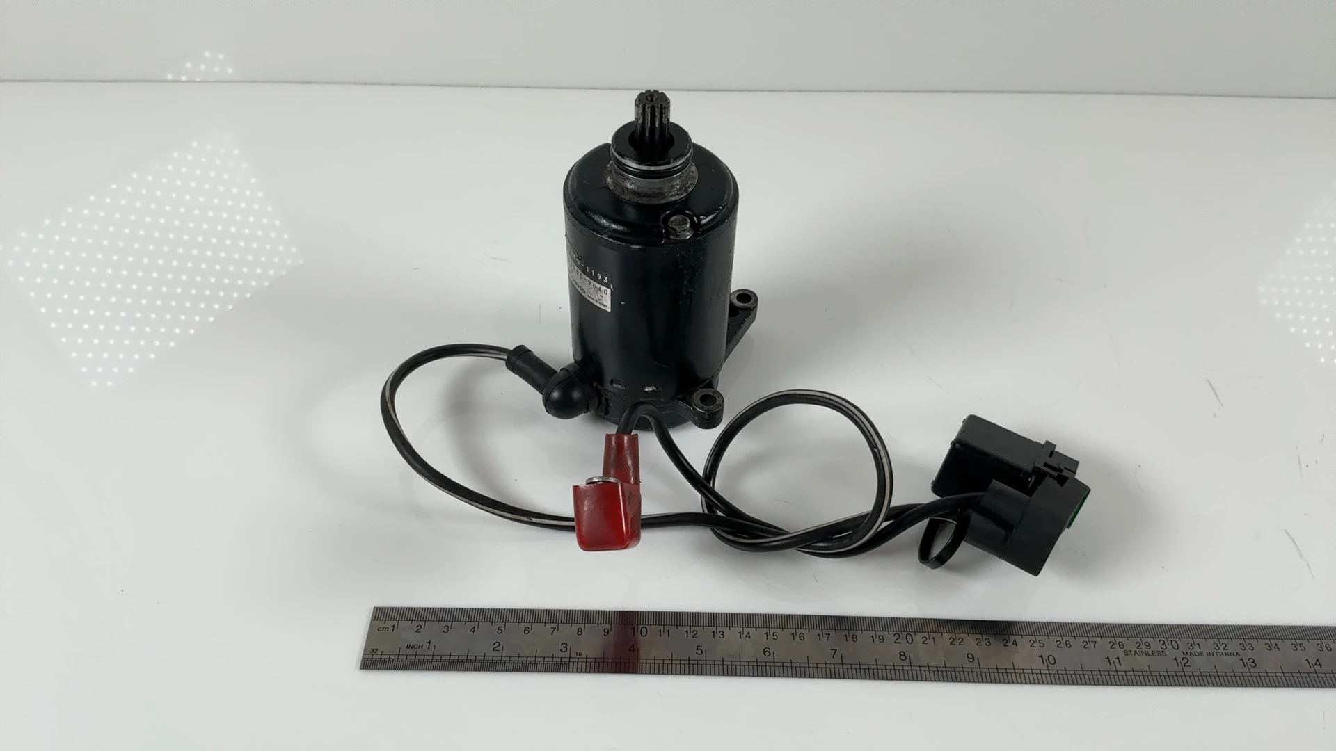 Kawasaki Ninja ZX7R ZX750 750cc Starter Motor 1989-2003 OEM 21163-1193 - Image 1