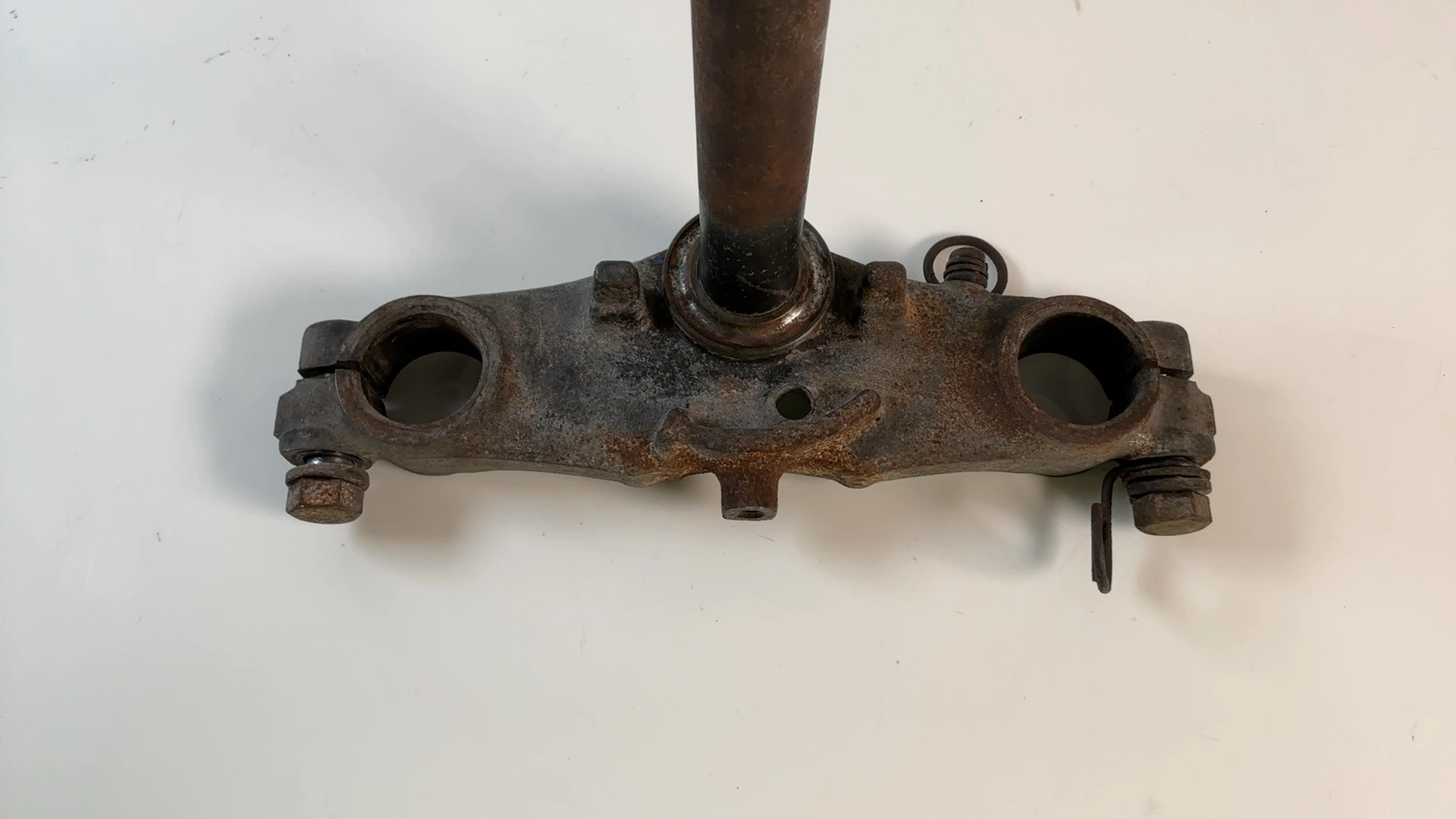 Suzuki TS125 TS125ER 123cc Lower Fork Bridge Yoke 1979-1981 OEM 51410-48500-291 - Image 5