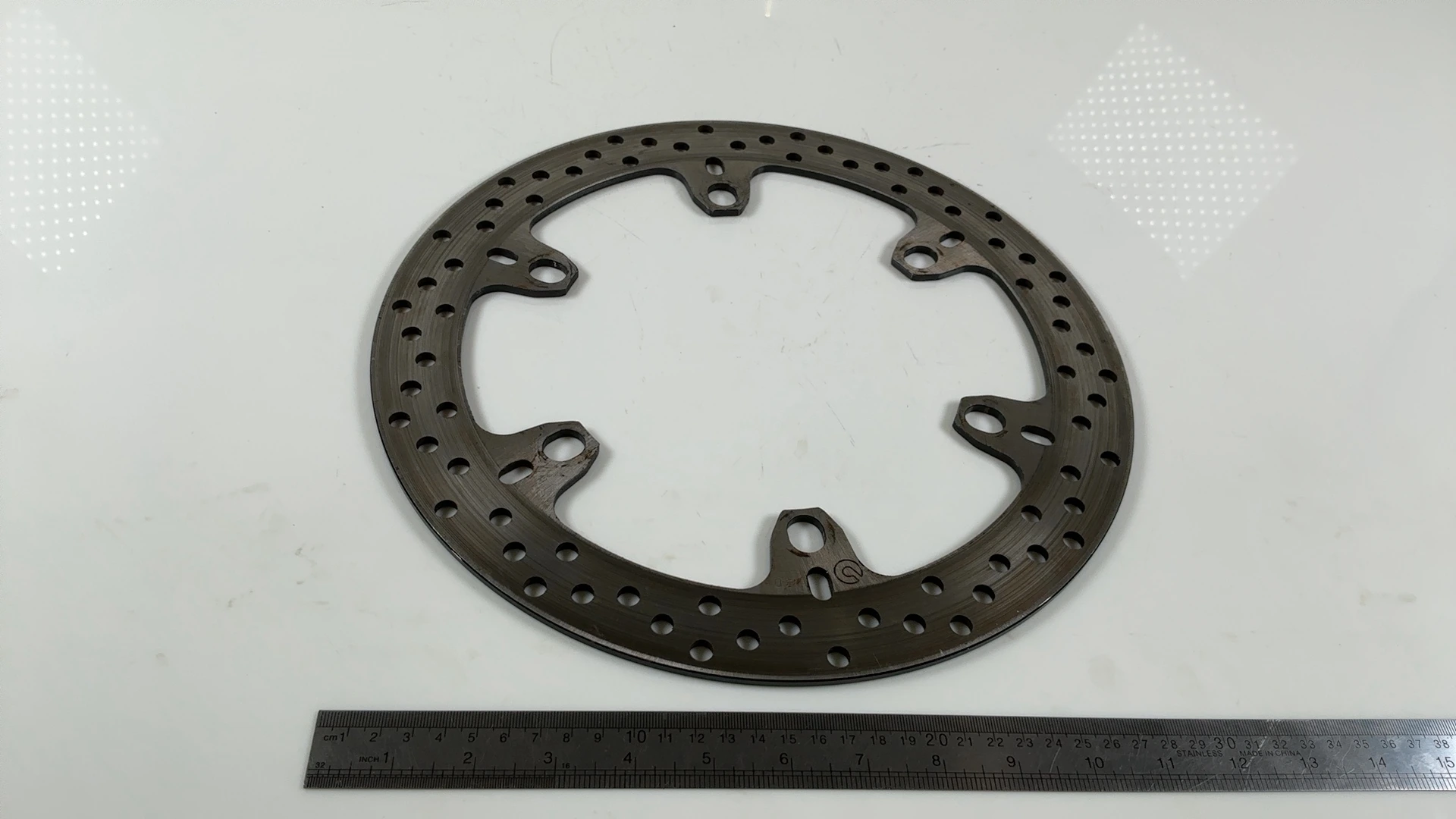 Ducati Multistrada 1000 DS 1000cc Front Brake Disc Rotor 2003-2004 OEM 49240781A - Image 5