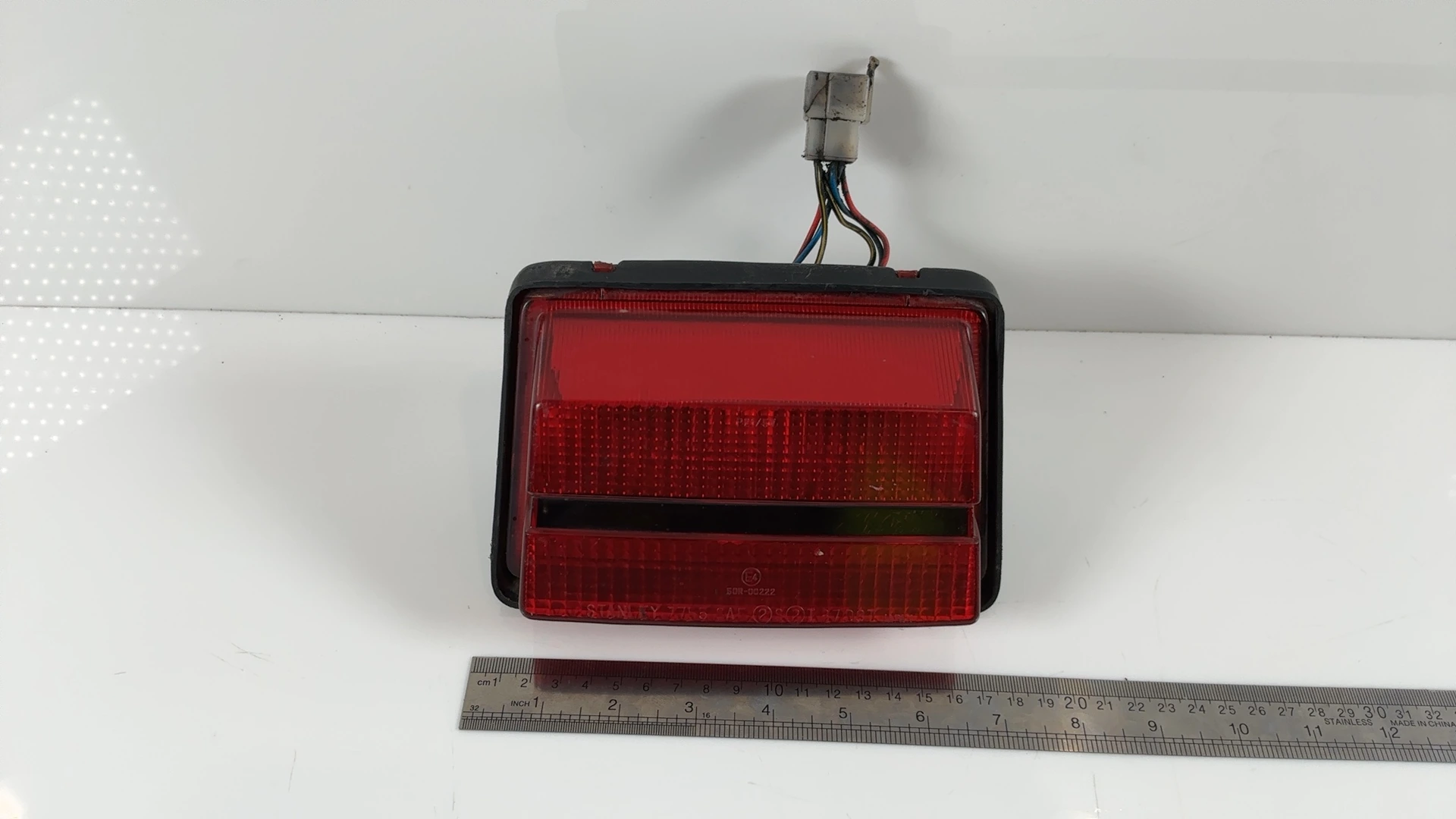 Kawasaki ZXR750 ZX7 750cc Rear Brake Tail Light 1989-1990 OEM 23025-1187