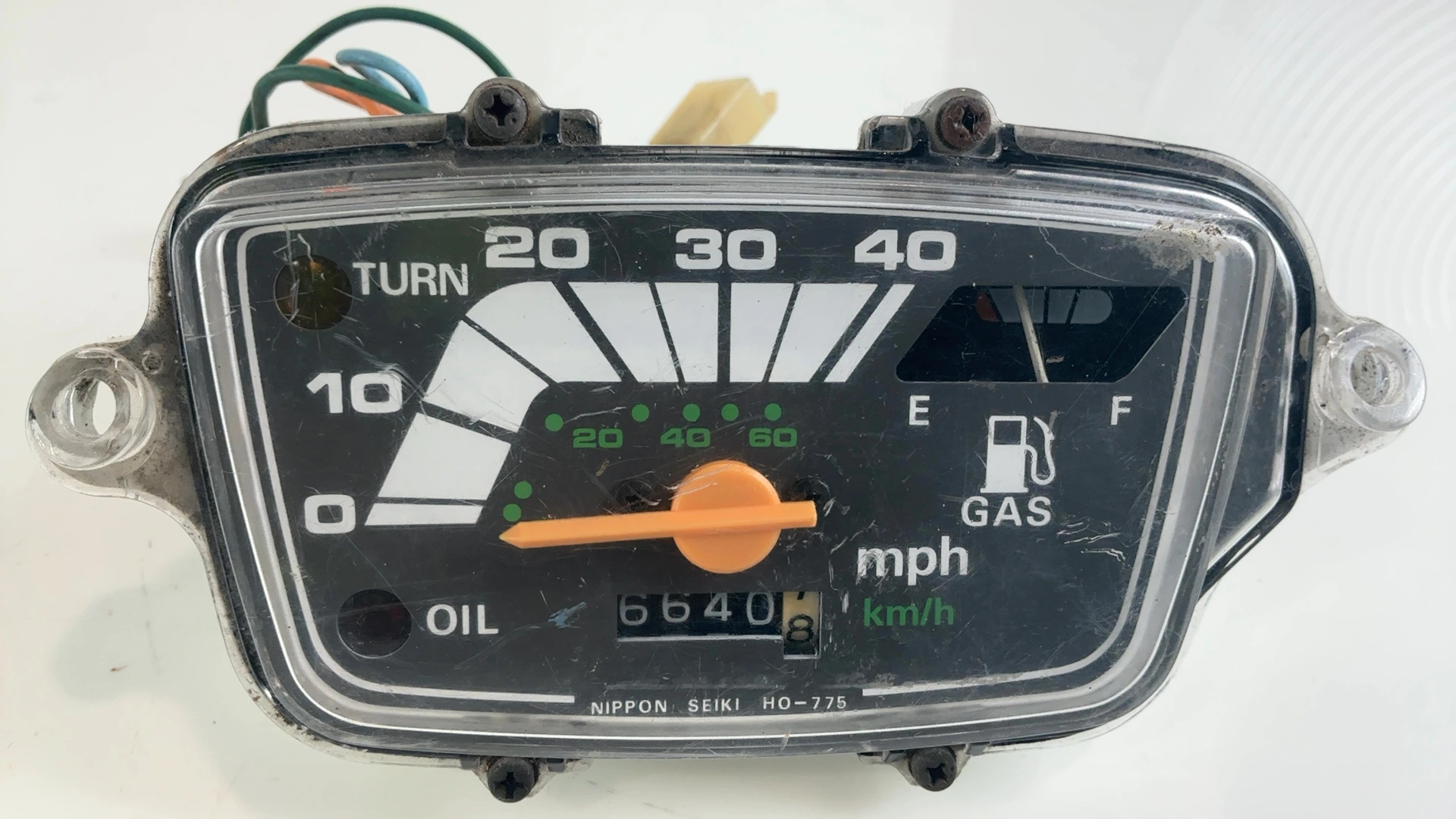 Honda Melody AB07 50cc Speedometer Gauge 1980 1981 OEM 37200-MA2-003