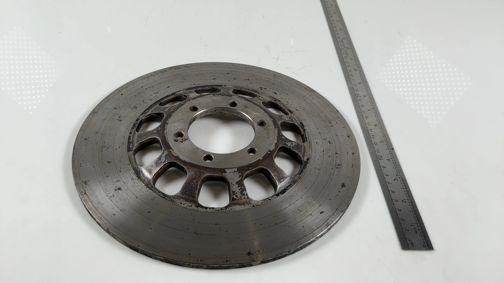 Yamaha XS500 XS 500 500cc Rear Brake Rotor Disc 1977-1979 OEM 1J3-25831-50-00 - Image 3