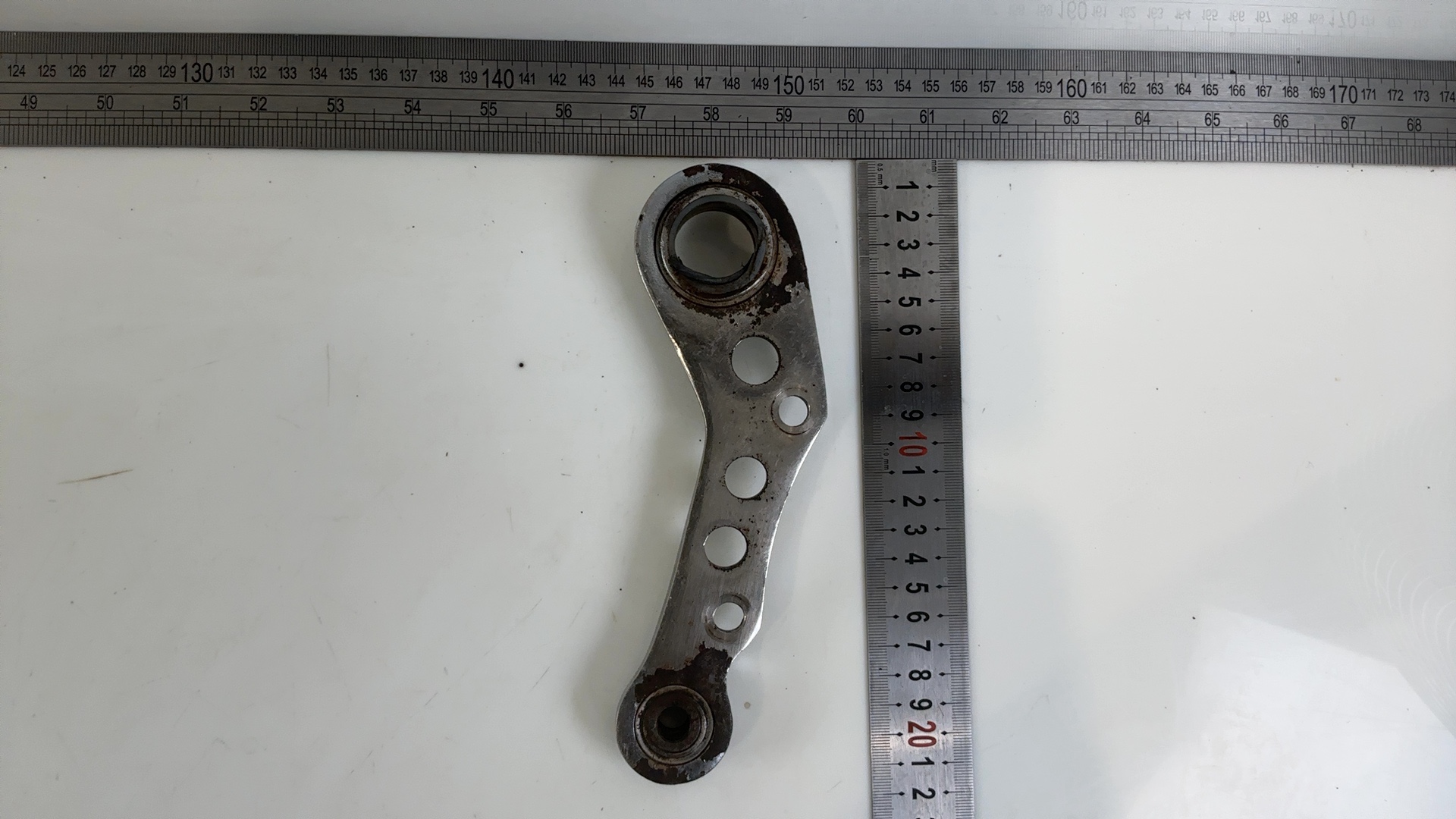 Kawasaki GPz 750 ZX750A Rear Brake Caliper Holder Bracket 1983-85 OEM 43044-1037 - Image 4