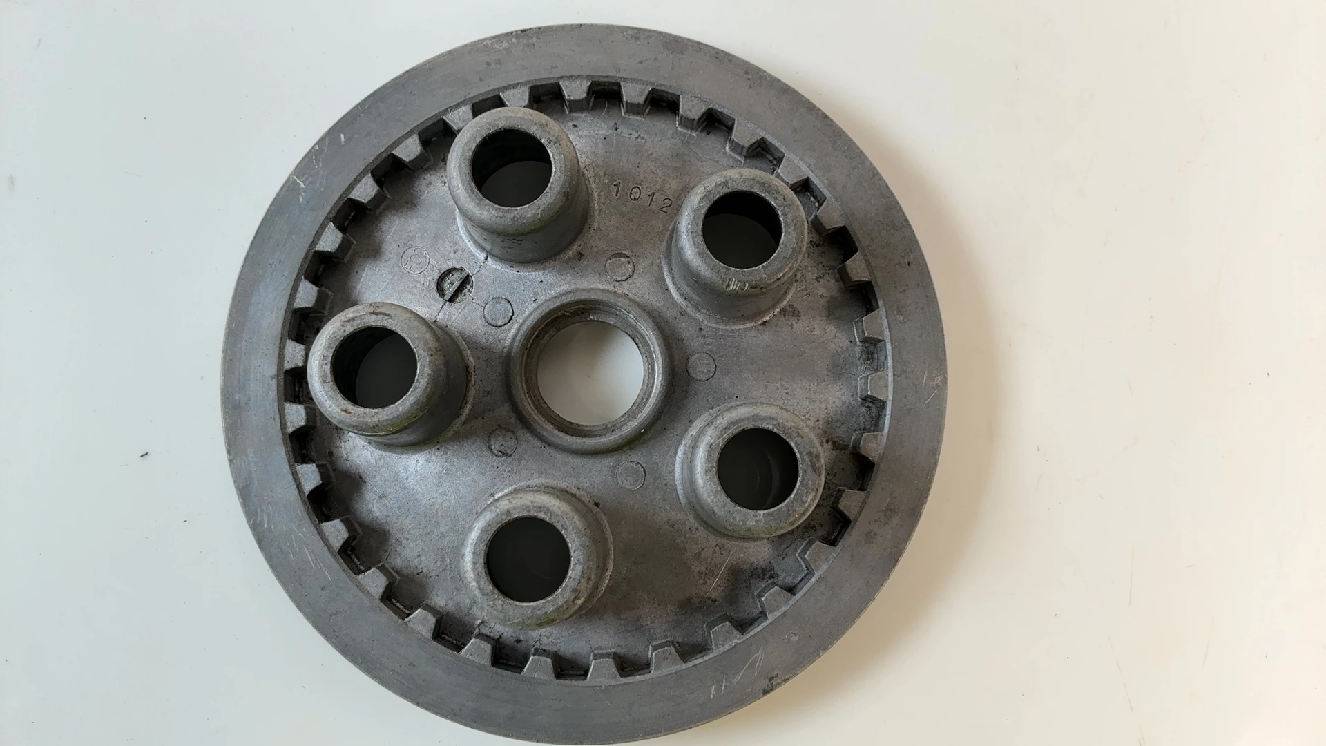 Kawasaki KX250 KX 250 Clutch Pressure Plate 1992-2000 OEM 13187-1012 - Image 2