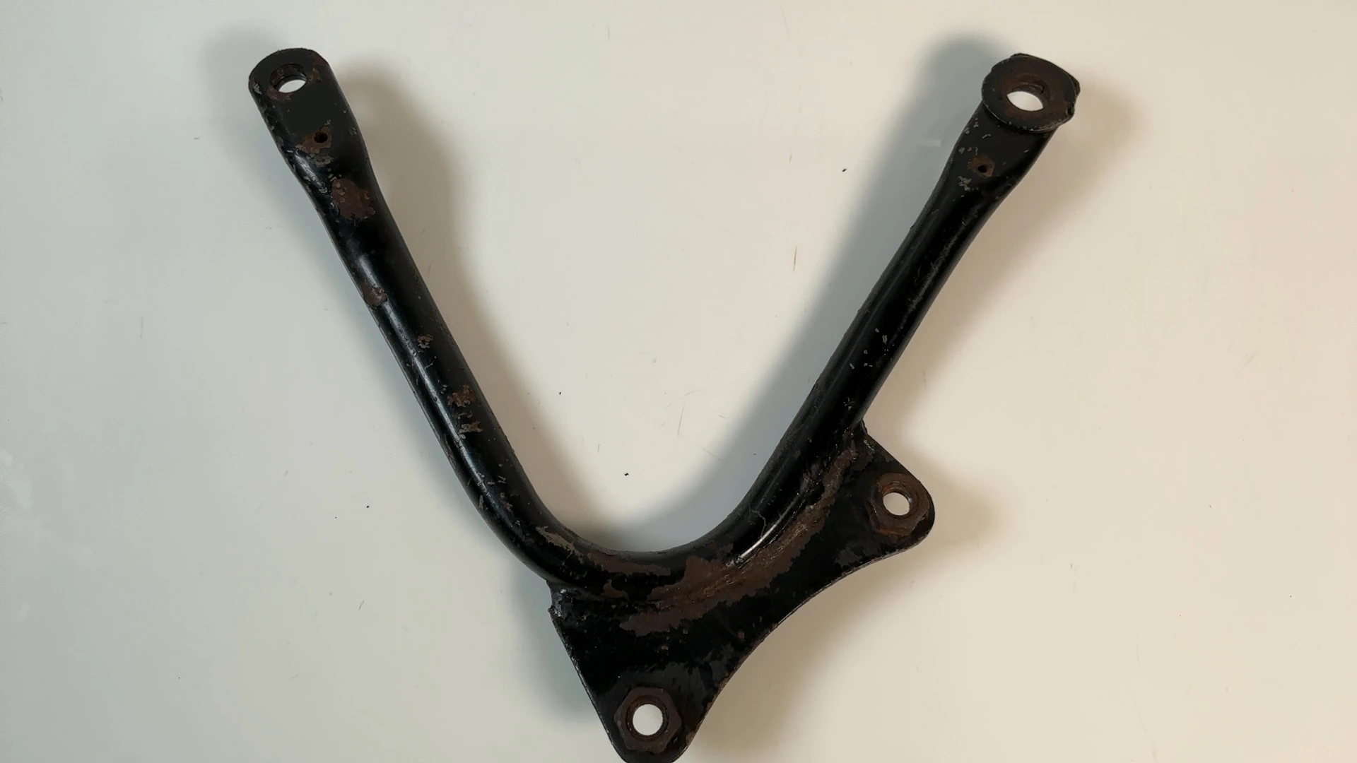 Honda CD125T CD125 125cc Muffler Stay Left Bracket 1977-2002 OEM 50646-402-000ZA - Image 2