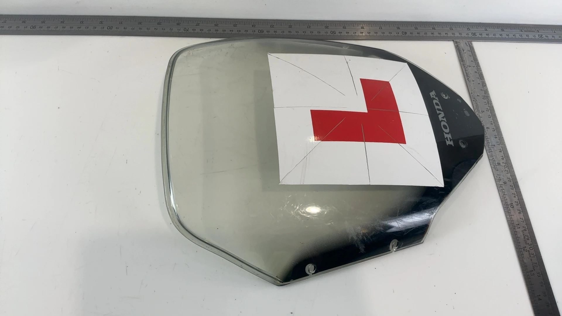 Honda Varadero XL125V 125 CC Windshield 2001-2006 OEM 64100-KPC-640 - Image 3