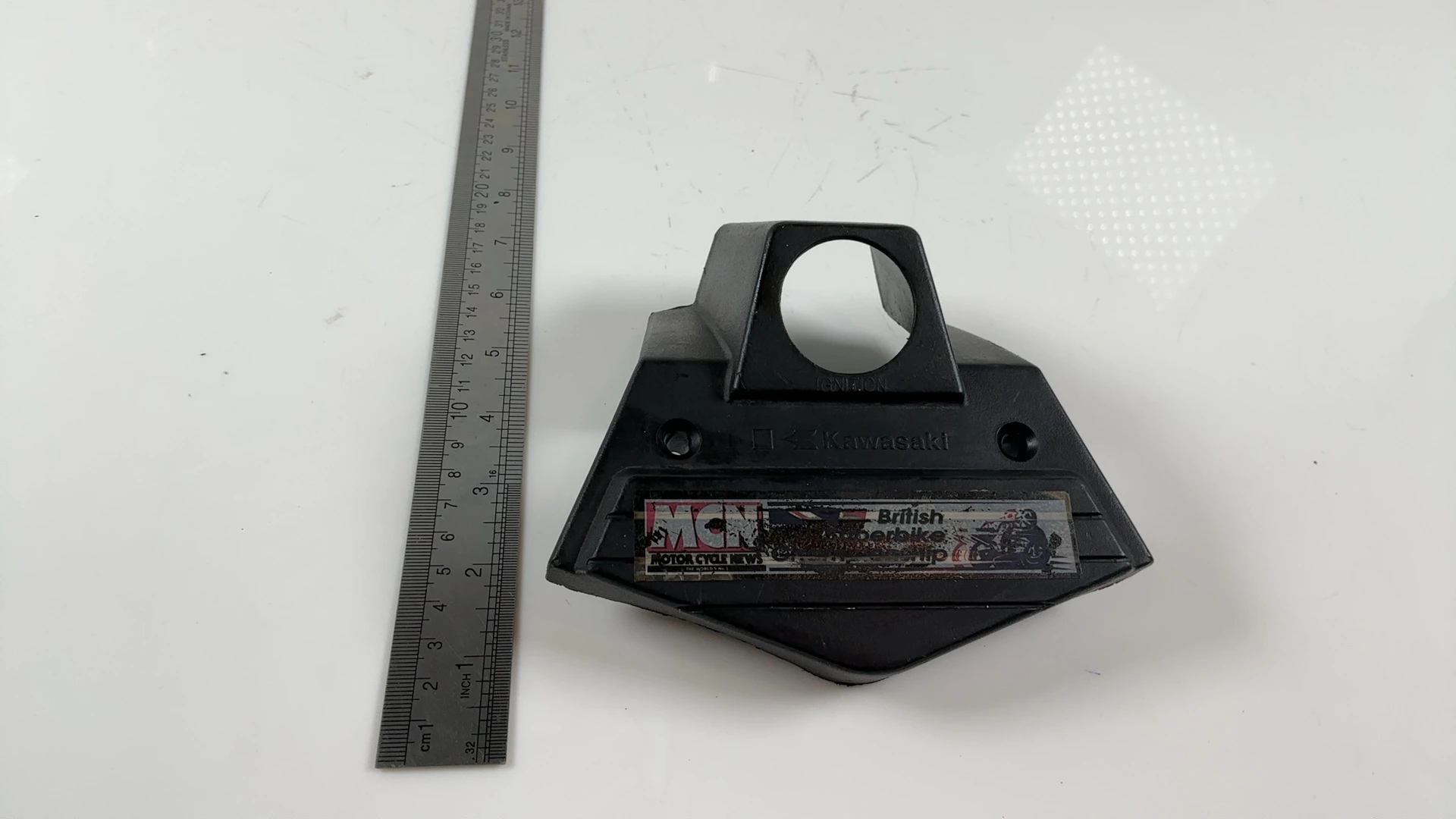 Kawasaki Ninja ZX1000 1000cc Ignition Fork Trim Cover 1986-2006 OEM 14024-1104 - Image 4