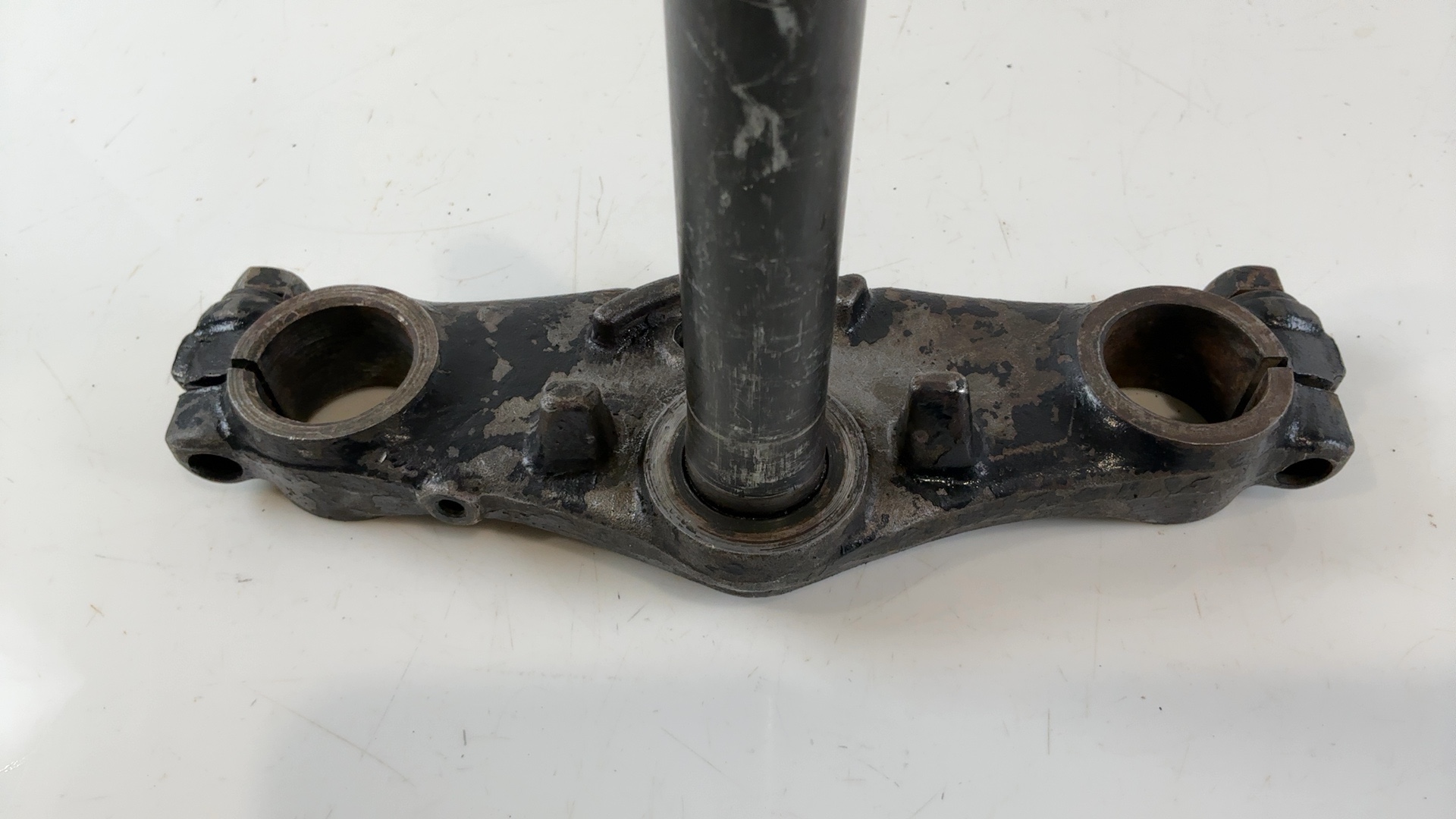 Suzuki TS100 TS 100cc Lower Fork Bridge Yoke 1976 OEM 51410-48530 - Image 6