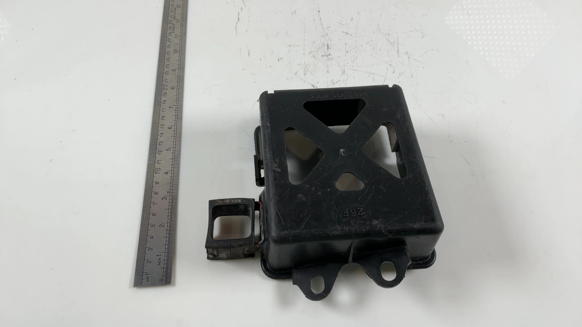 Suzuki Intruder VL250 250cc Battery Box Case Holder 1999-2003 OEM 41540-10F00 - Image 4