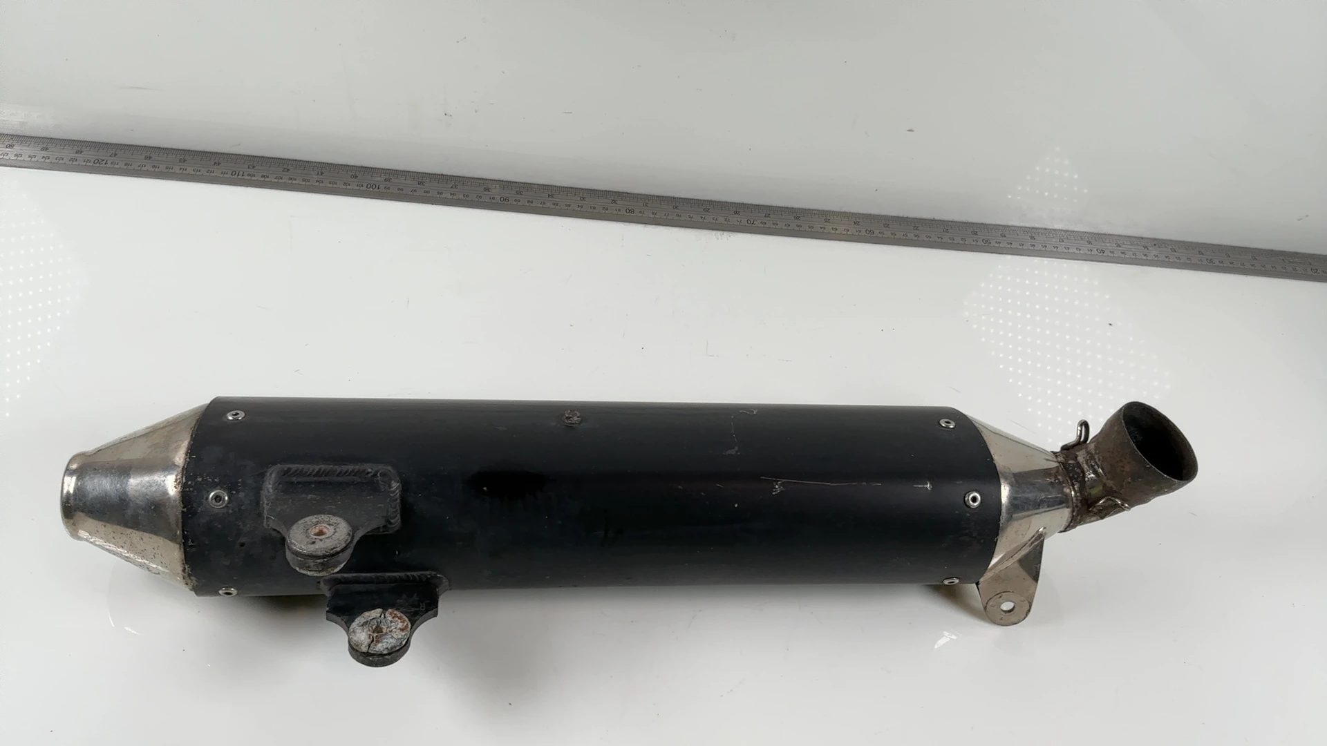 KTM Duke II 640 625cc Right Exhaust Silencer Muffler 1999-2007 OEM 58705071000 - Image 7
