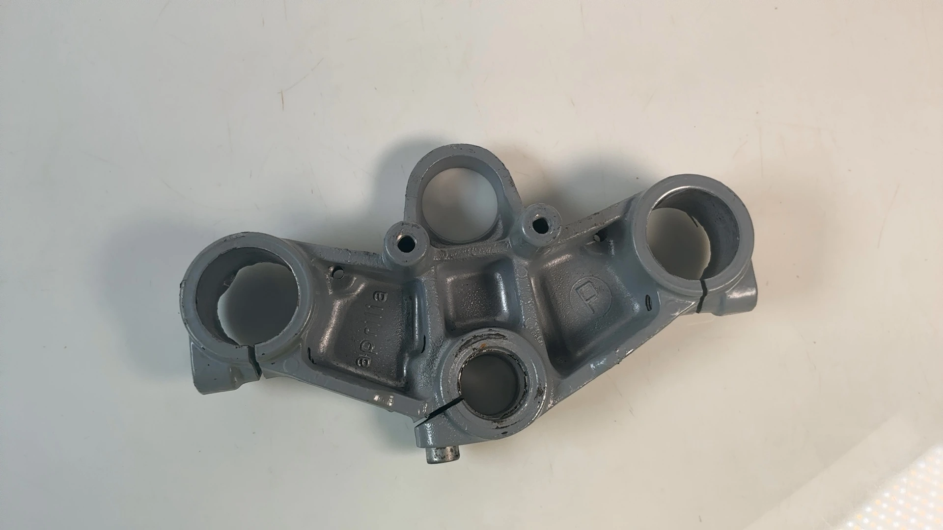 Aprilia AF1 125 Project 108 Upper Fork Bridge Yoke 1987 1988 OEM AP8103133 - Image 2