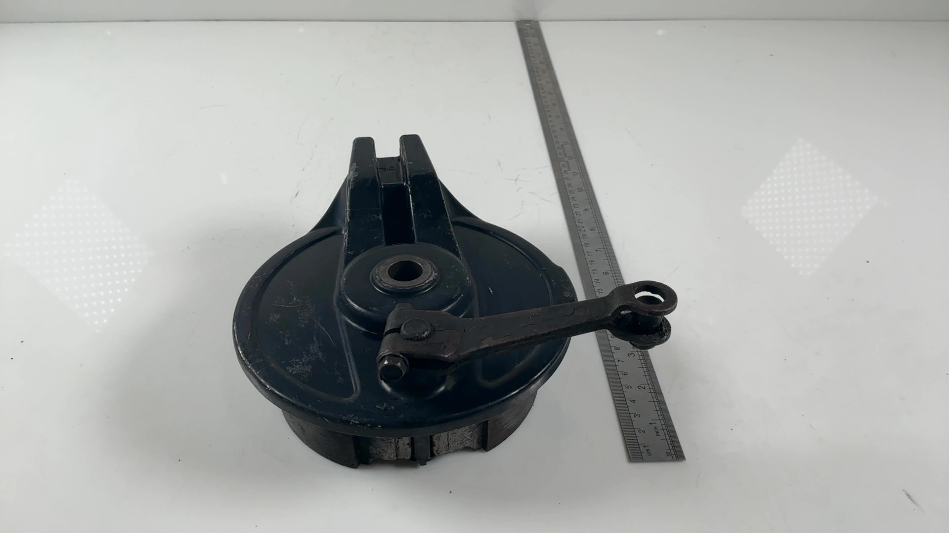 Honda VT250F MC08 250cc Rear Brake Backing Plate Panel 1982-83 OEM 43110-KE8-000 - Image 3