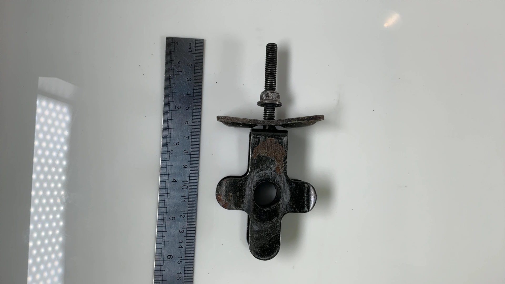 Suzuki Katana GSX600F 600 CC Rear Axle Chain Adjuster 1988-1997 OEM 61410-20C02 - Image 4
