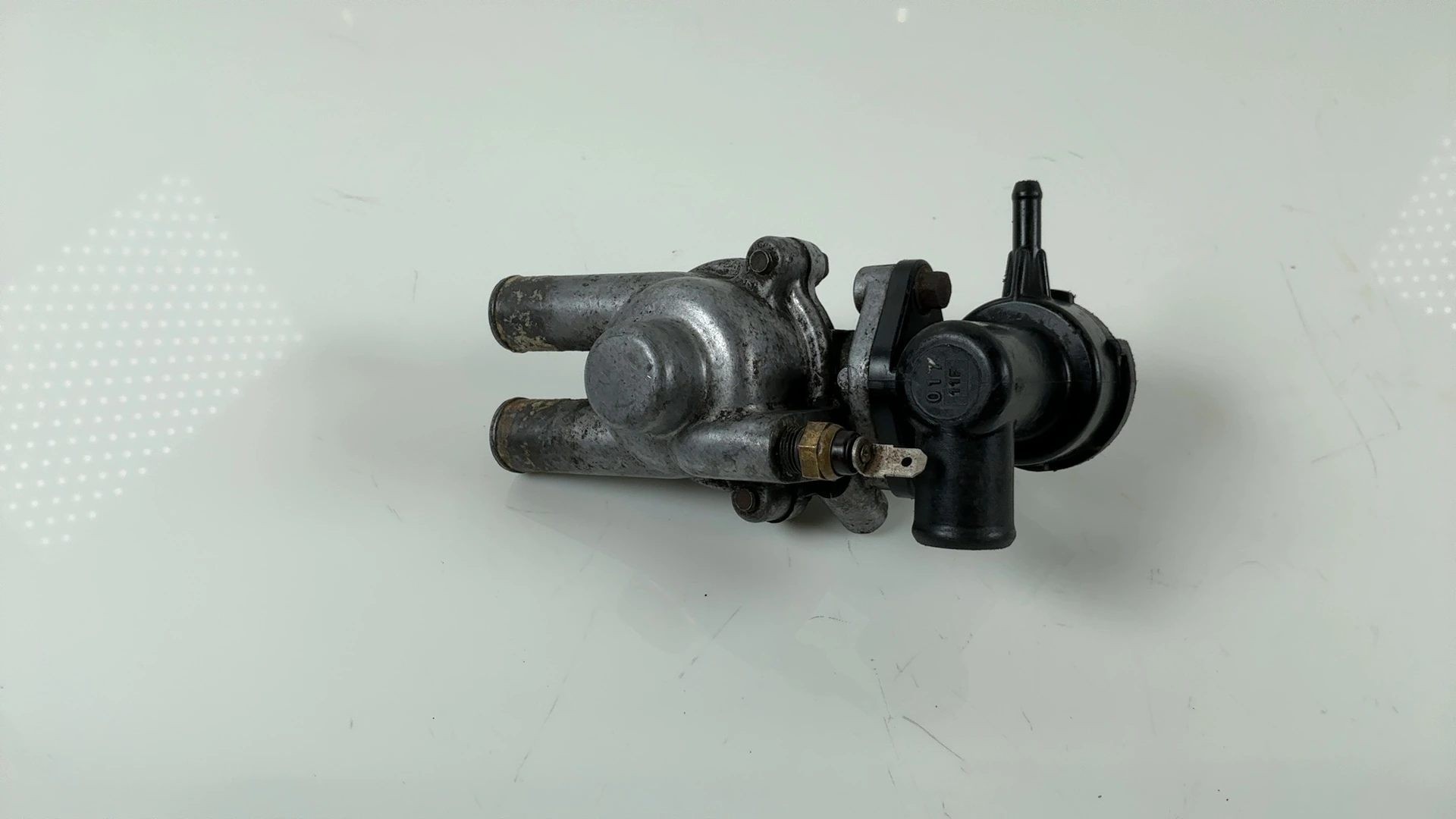 Kawasaki GPZ500S EX500D 500cc Thermostat Housing 1994-1997 OEM 16160-1138 - Image 3