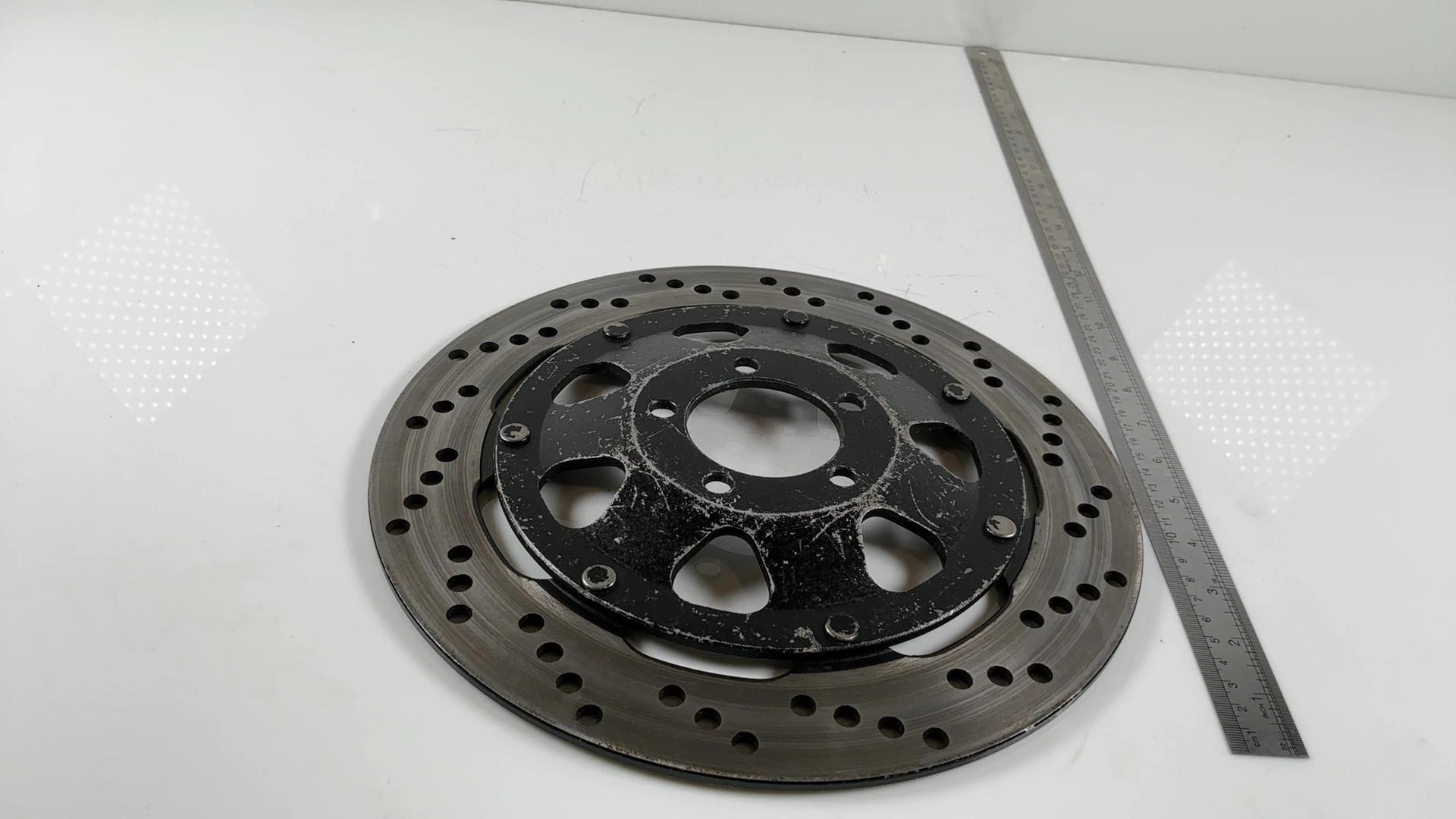 Suzuki GSXR 750 GR75A 750cc Front Left Brake Rotor 1985 1987 OEM 59220-27A00 - Image 3