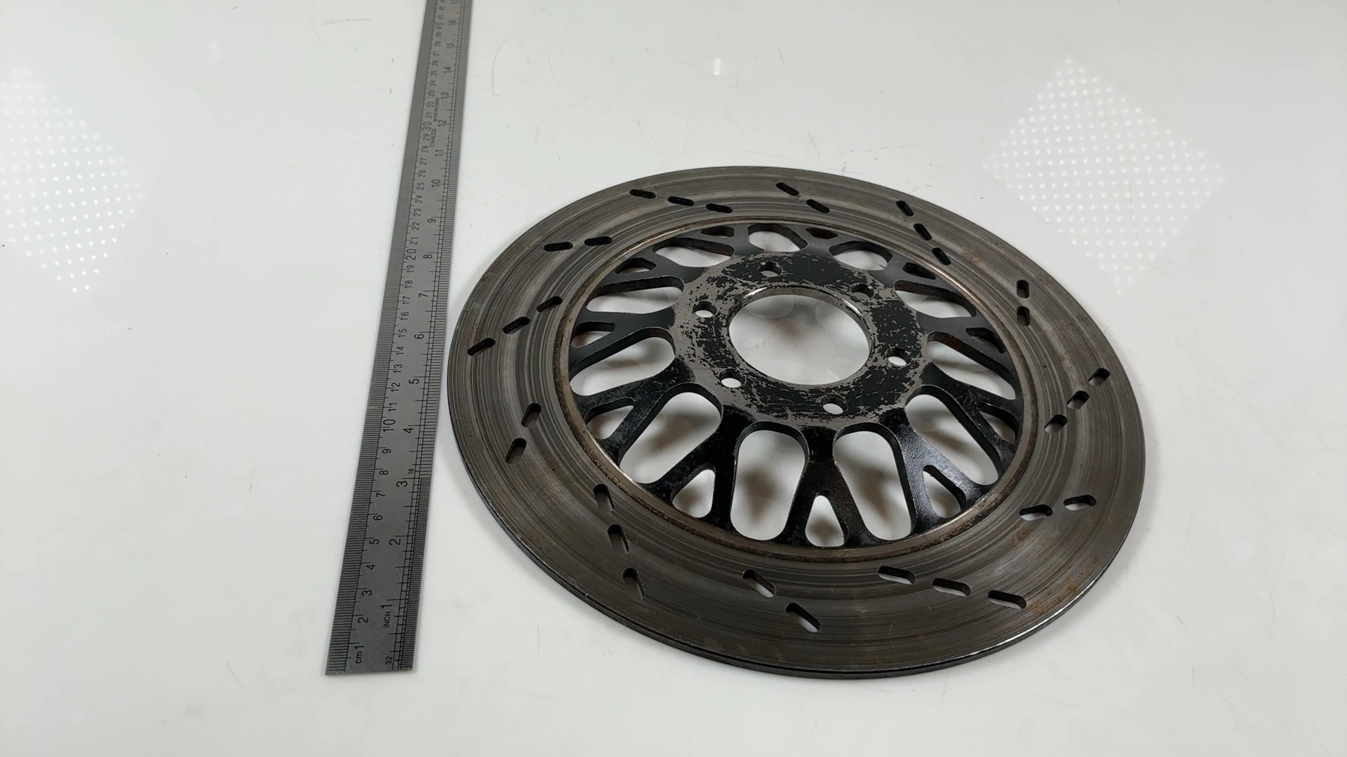Suzuki Tempter GR650 650cc Front Brake Rotor 1983 OEM 59211-45250 - Image 4
