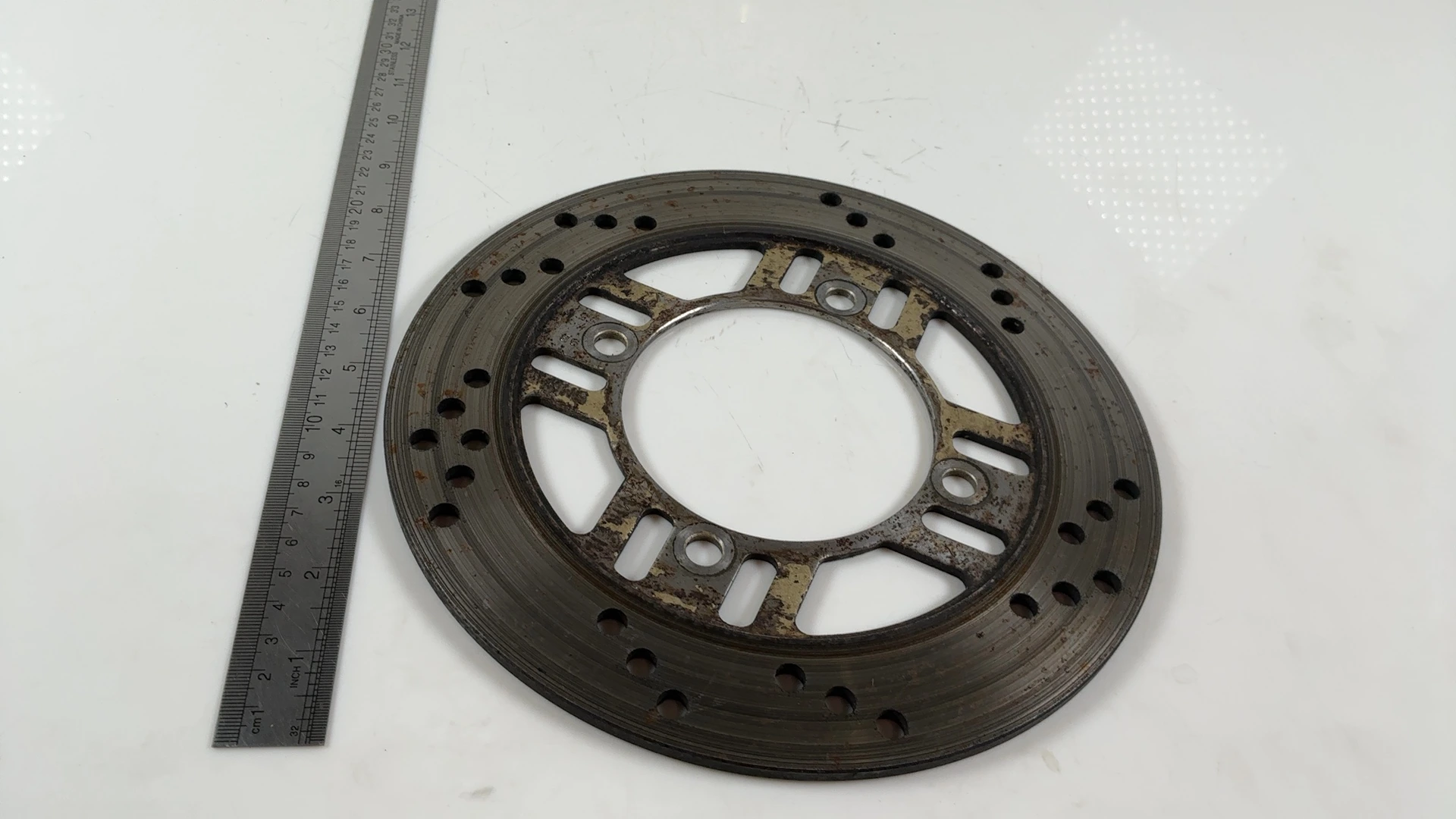 Kawasaki ZZR600 E ZX600E 600cc Rear Brake Disc Rotor 1993-2005 OEM 41080-1255-FB - Image 4