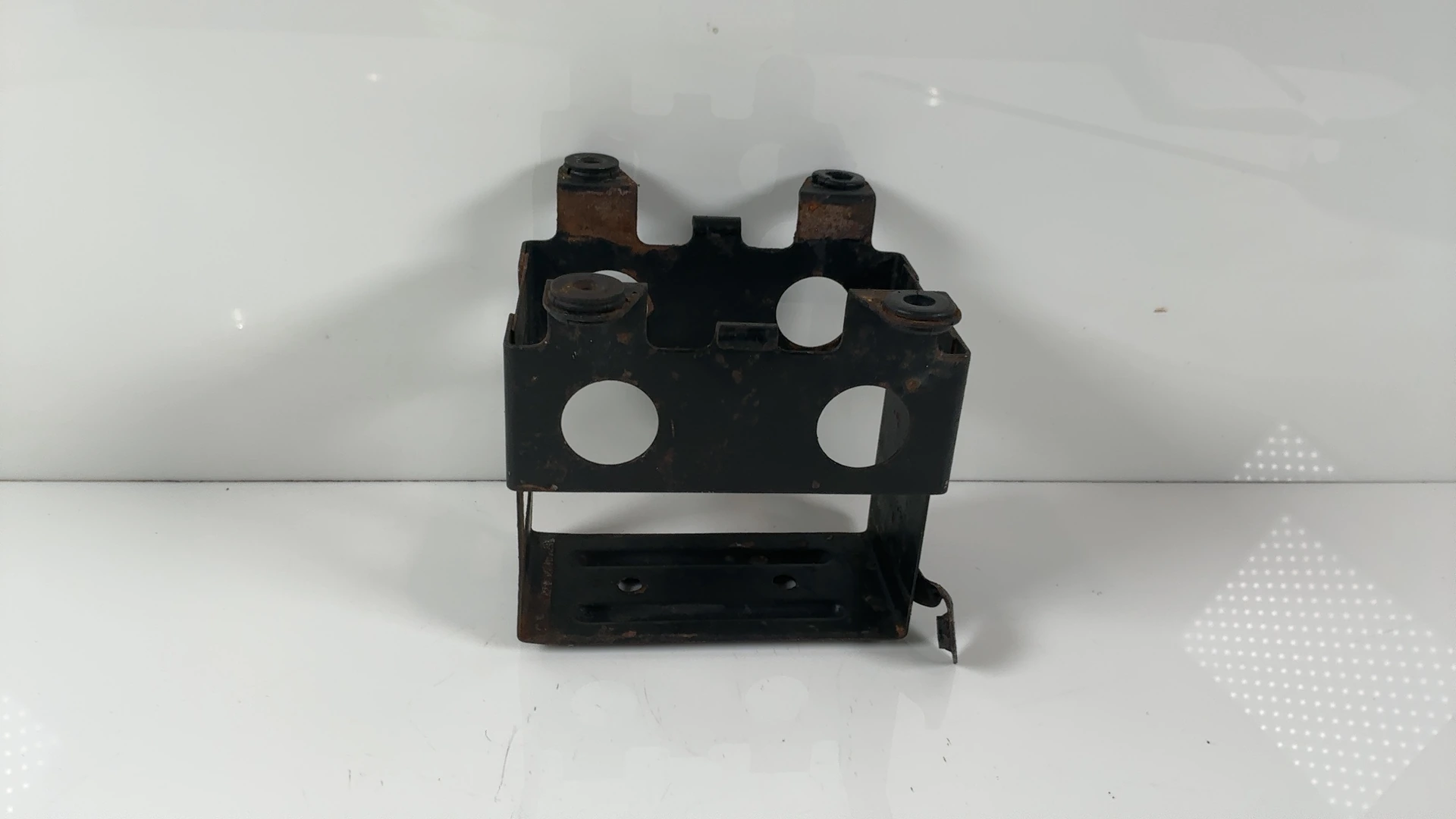 Kawasaki Z250FT KZ250A 250cc Battery Box Case Bracket 1979-1982 OEM 32097-1021 - Image 2