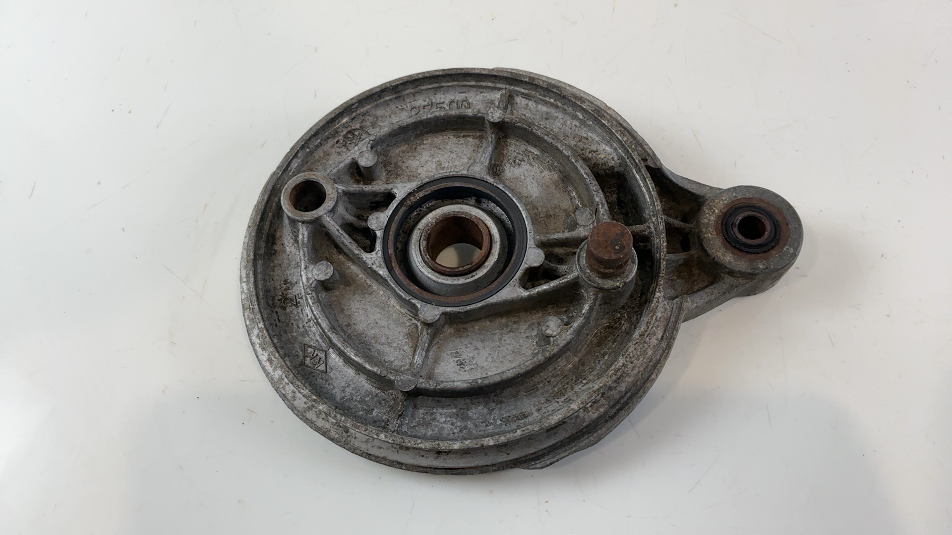 Yamaha DT250 DT3 250cc Rear Brake Plate Panel 1973 OEM 275-25321-00 - Image 2