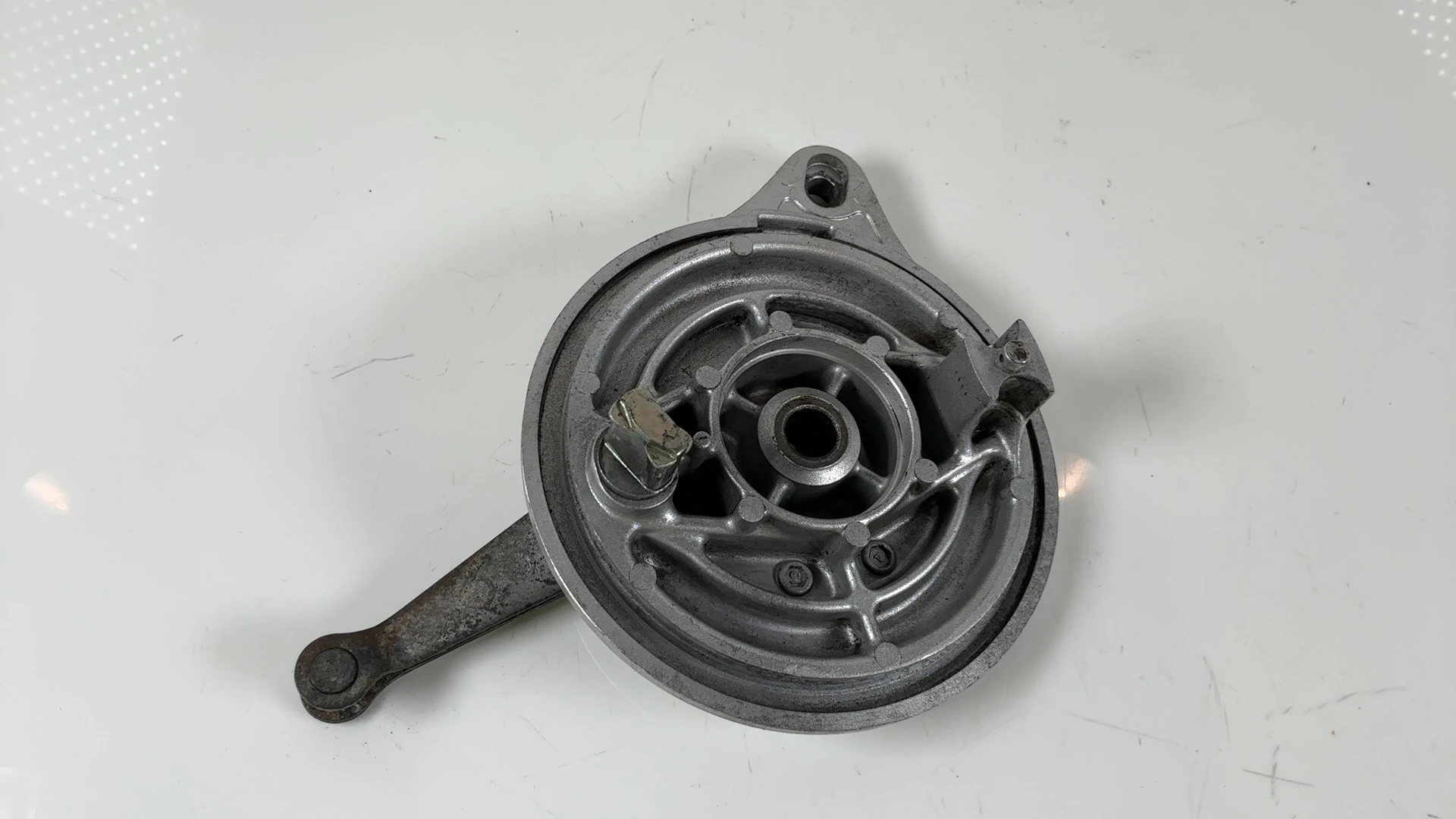 Honda Benly CD200 CD 200 200cc Rear Brake Plate Panel 1981-84 OEM 43100-405-000 - Image 2