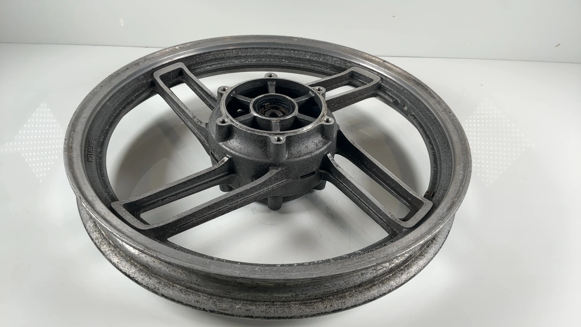 Yamaha Seca Turbo XJ650 650cc Front Wheel Rim 1982 1983 OEM 16G-25168-20 - Image 9