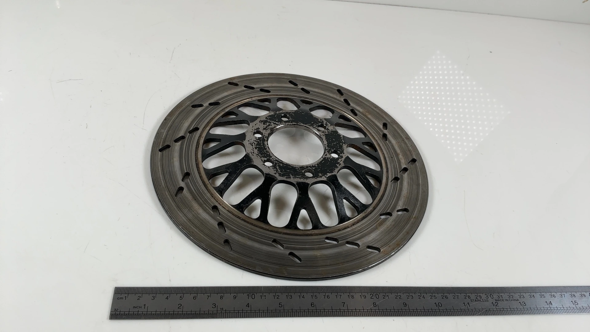Suzuki Tempter GR650 650cc Front Brake Rotor 1983 OEM 59211-45250 - Image 5