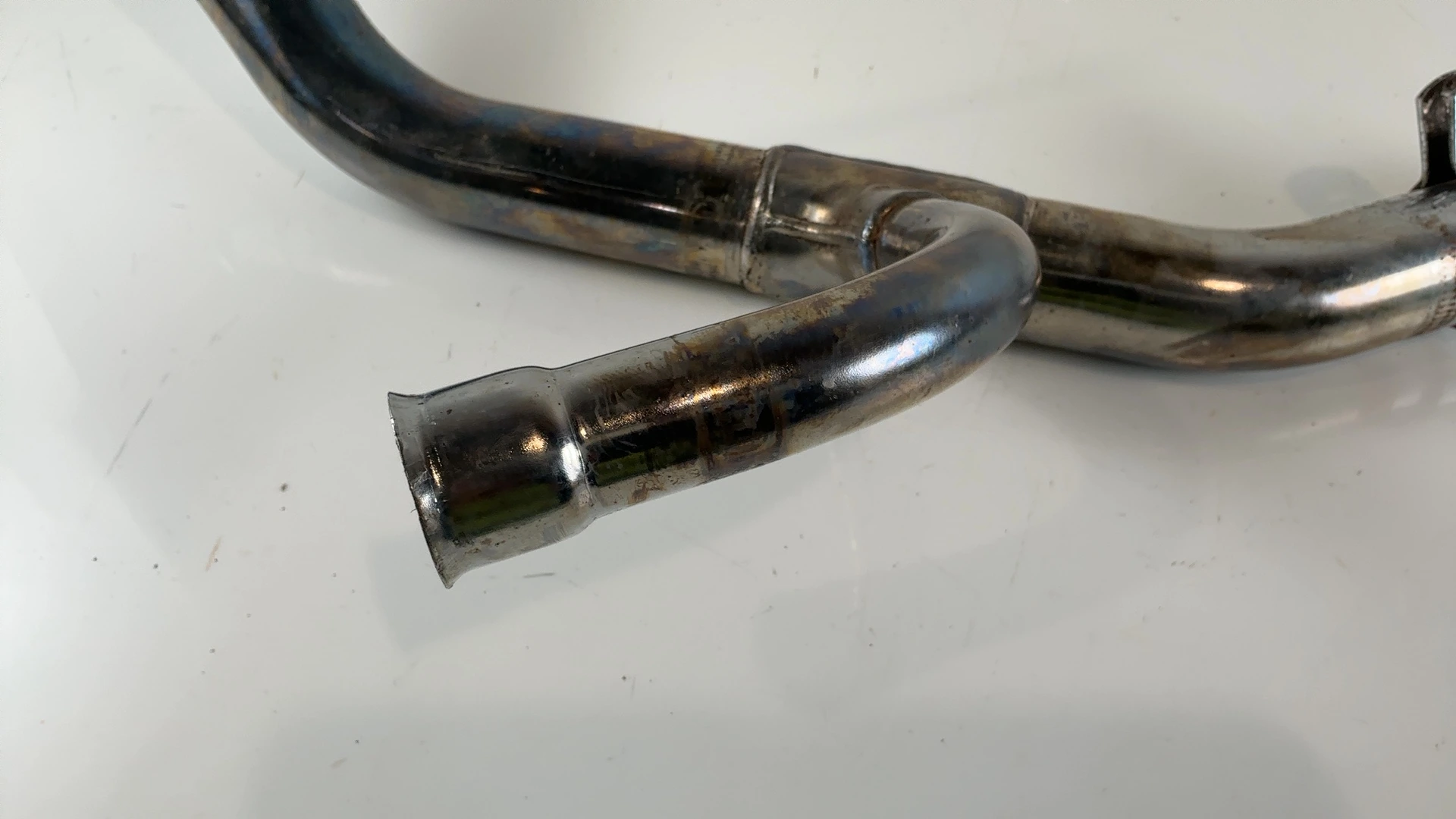 Harley Softail Dyna FXST FXD 1450cc Exhaust Header Pipe 2000-2006 OEM 65055-00 - Image 9