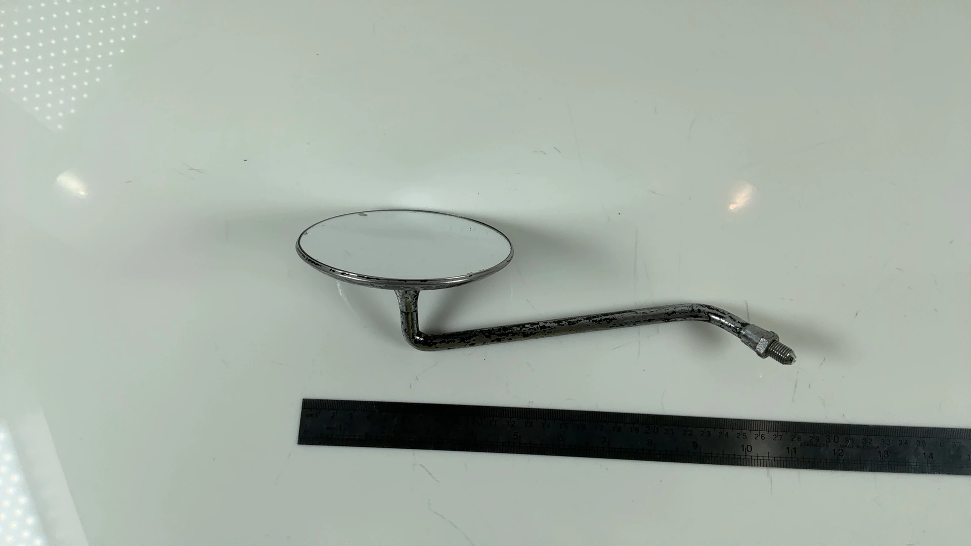 Honda CB750 CB550 CL450 750cc Left Side Mirror 1967-1978 OEM 88120-333-610 - Image 2