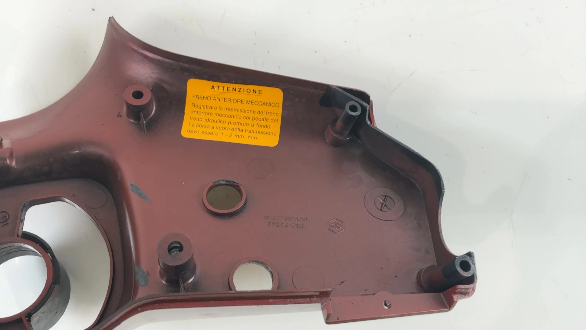 Piaggio Vespa Cosa 125 150 200 Lower Handlebar Cover Fairing 1987-93 OEM 265215 - Image 7