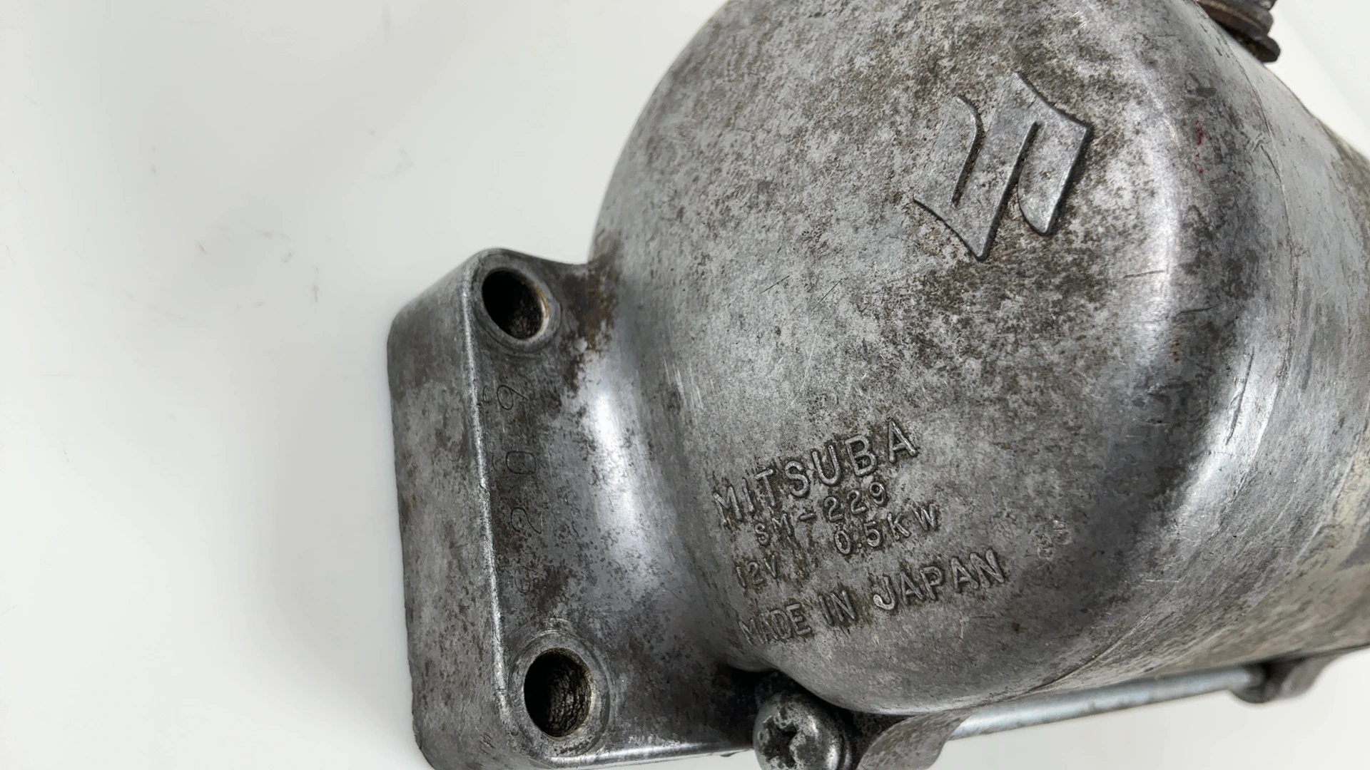 Suzuki GS750 GS750E Starter Motor 750cc Engine Part 1977-1979 OEM 31100-45010 - Image 9