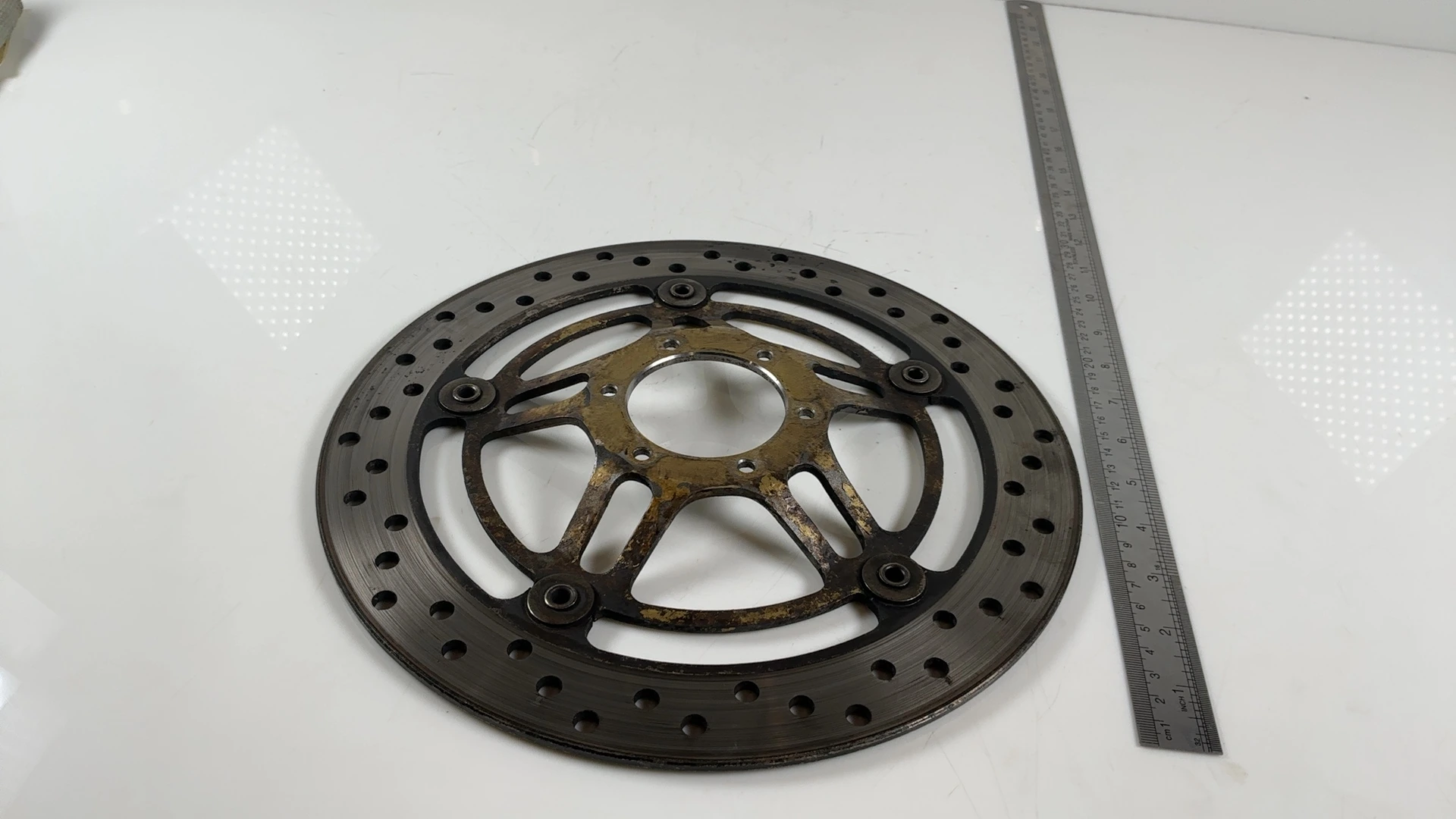 Honda Hornet CB600F 600 Front Brake Disc Rotor 2005 2006 OEM 45120-MBZ-K01 - Image 3