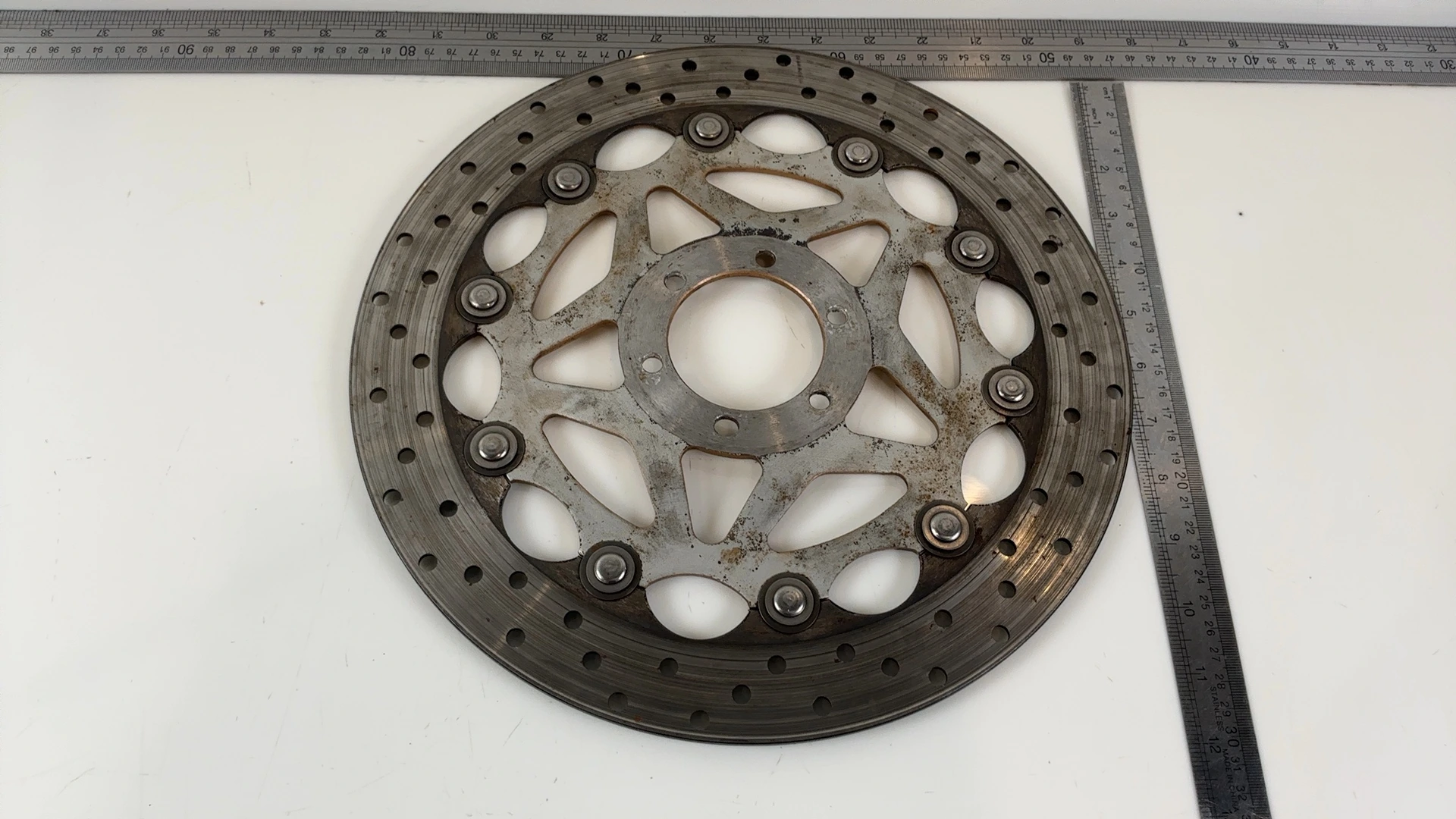 Yamaha FZR1000 EXUP XJR1200 1200cc Front Brake Disc 1989-98 OEM 3GM-2582W-A0-00 - Image 4