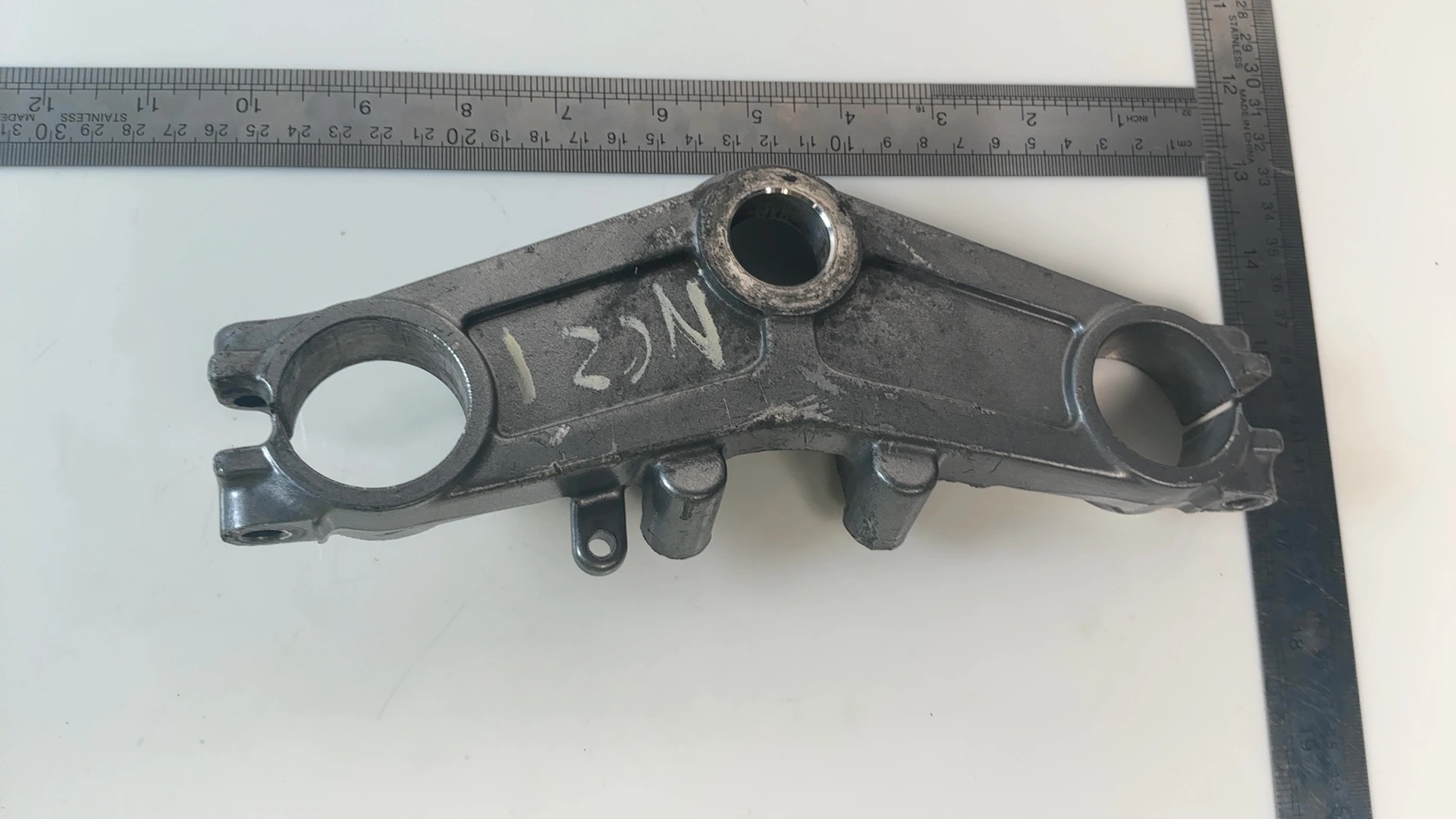 Honda VFR400R NC21 400cc Upper Fork Bridge Triple Yoke 1986-87 OEM 53300-ML7-000 - Image 3