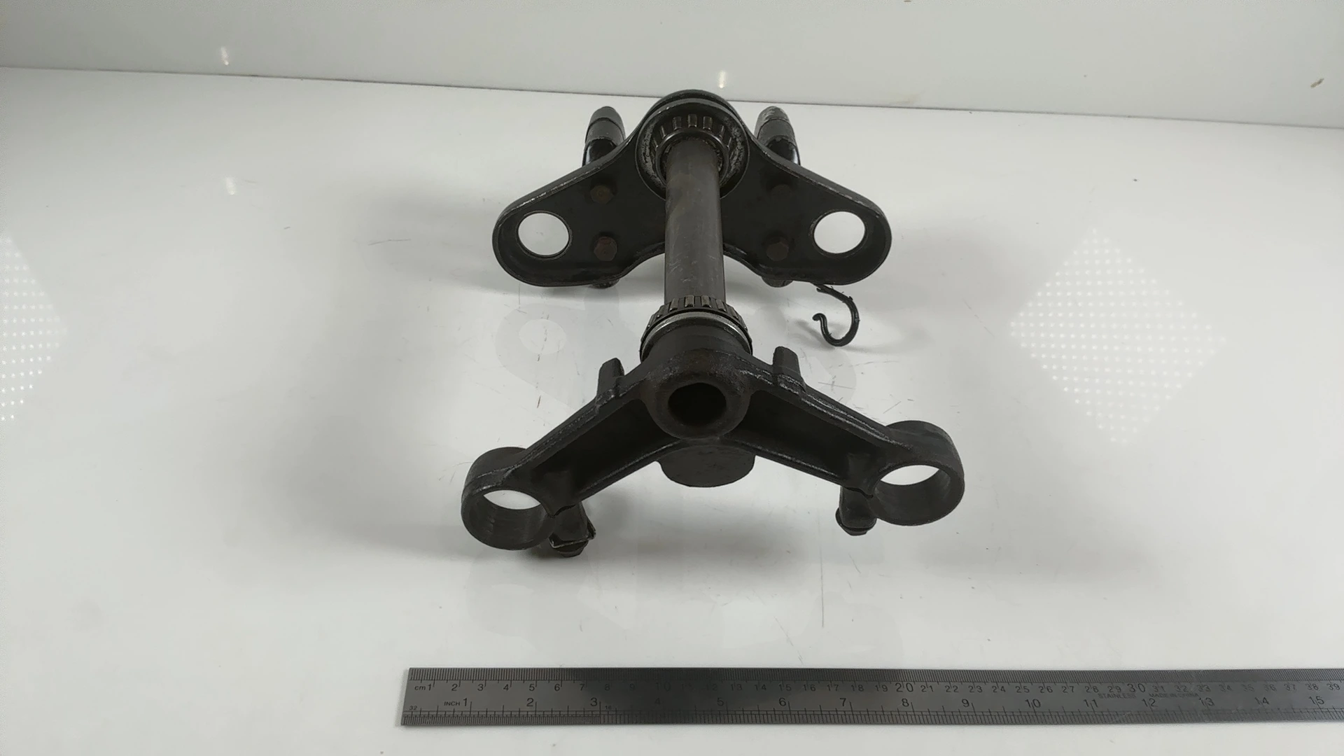 Honda CB250N CB250 250cc Upper Lower Triple Tree Yoke 1978-86 OEM 53200-413-010 - Image 5