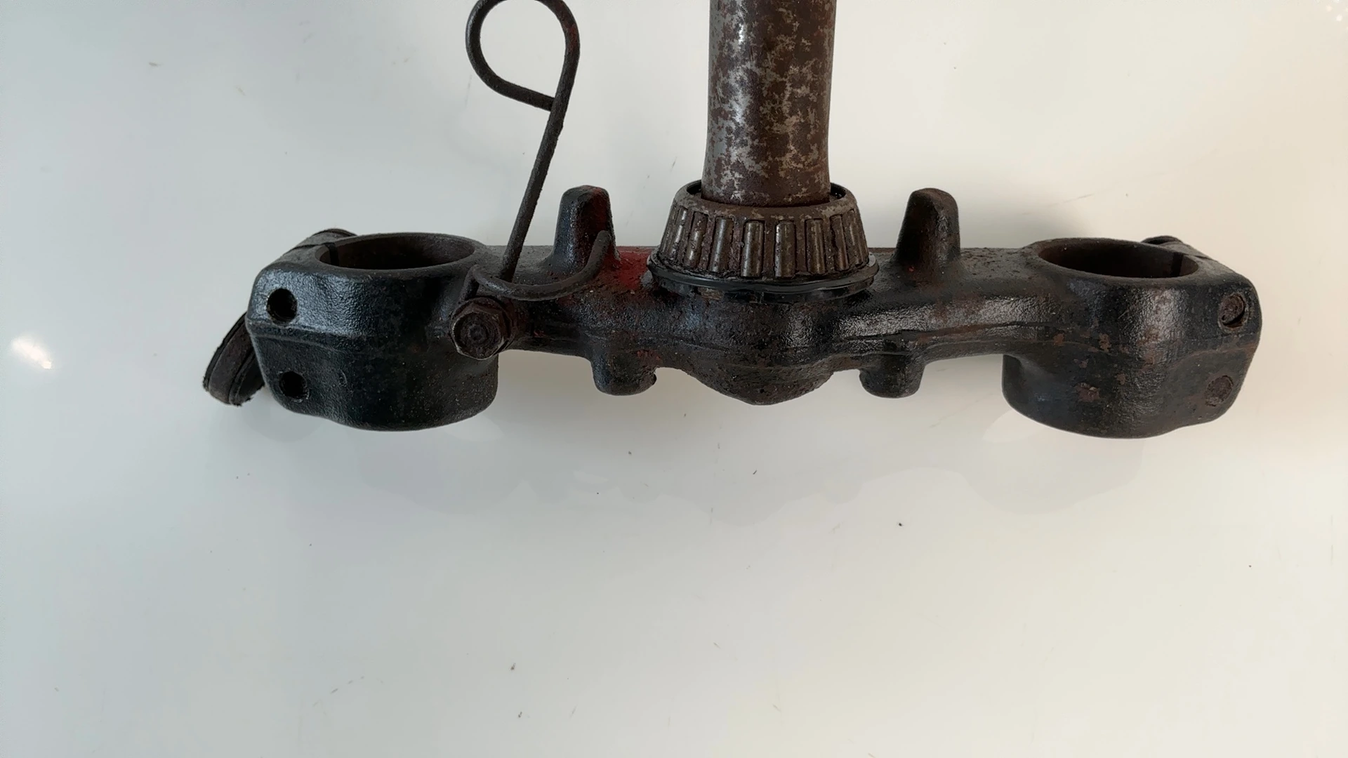 Honda XL125R XL200R 125 200 Lower Fork Bridge Yoke 1982-1984 OEM 53200-KB9-000 - Image 6