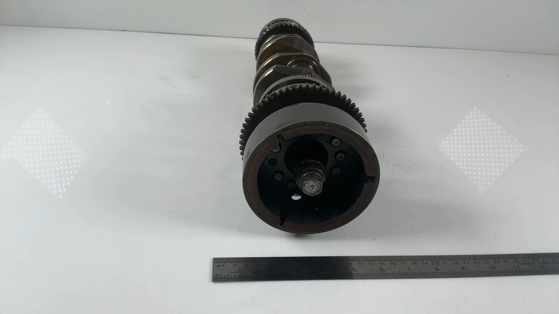 Suzuki GSX-R400 GK71B 400cc Crankshaft 1984 1985 1986 OEM 12200-07A00 - Image 5