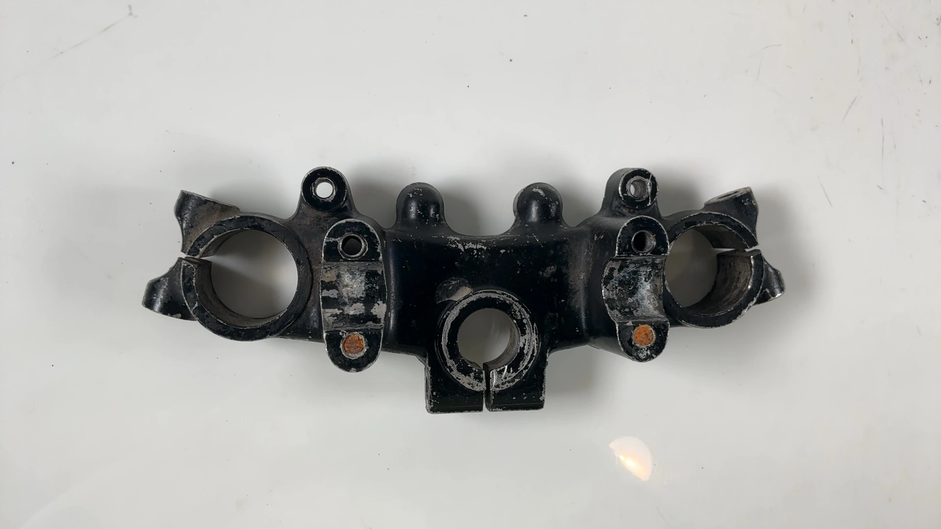 Yamaha XT250 3Y1 250cc Upper Fork Bridge Yoke 1980-1983 OEM 3Y1-23435-00-98 - Image 7