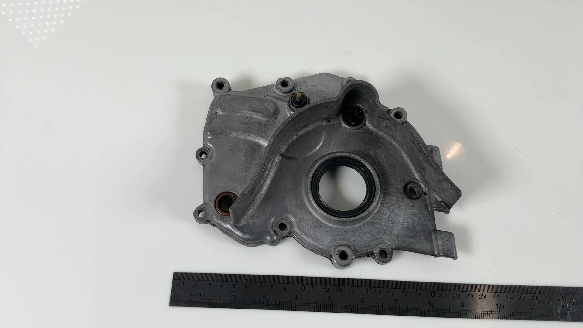 Kawasaki KZ1000 Police KZ1000P 1000 Transmission Cover 1982-2001 OEM 14024-1106 - Image 1