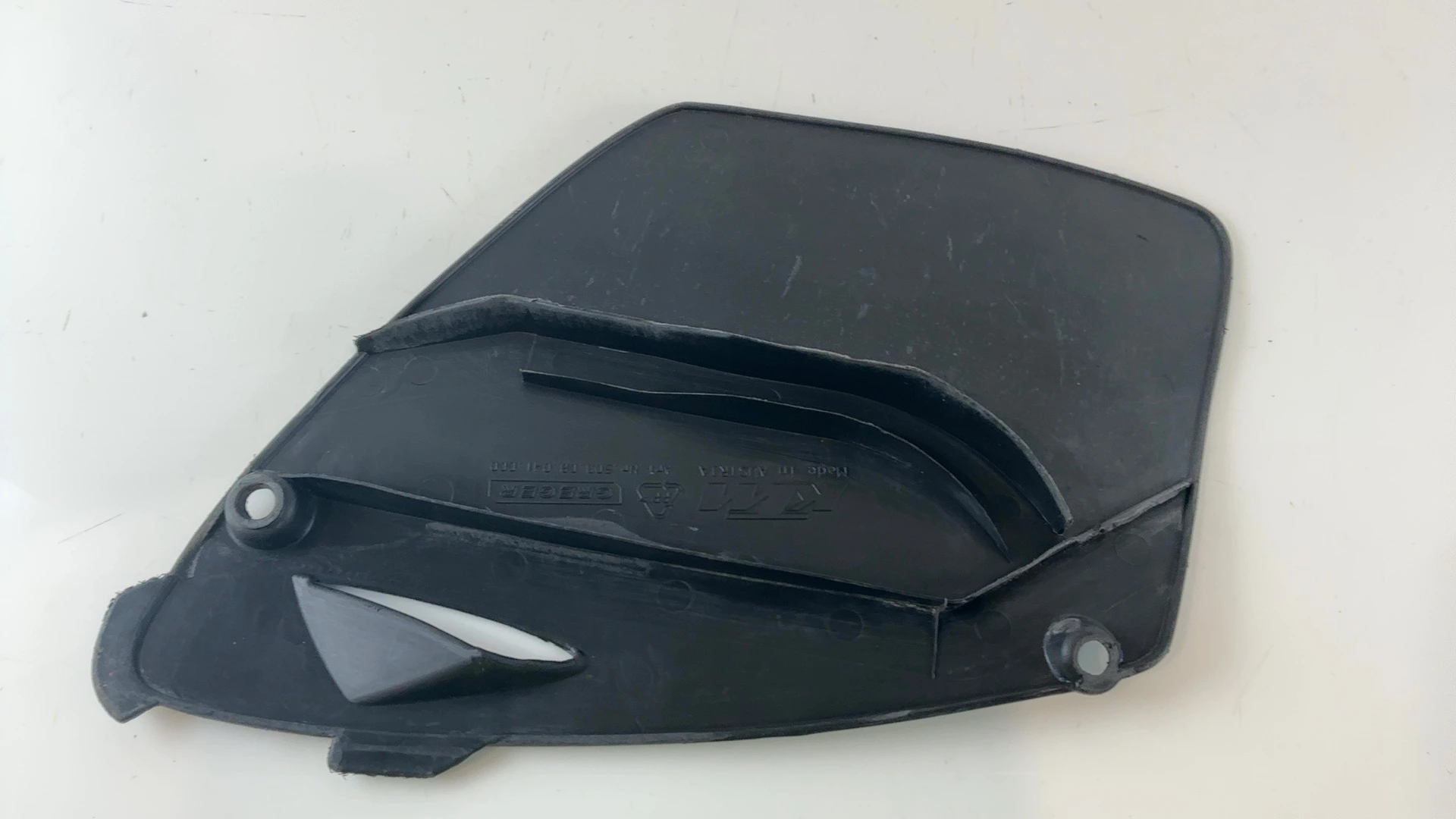 KTM EXC 125 - 520 Rear Left Side Cover Panel 1998-2003 OEM 50308041000 - Image 2