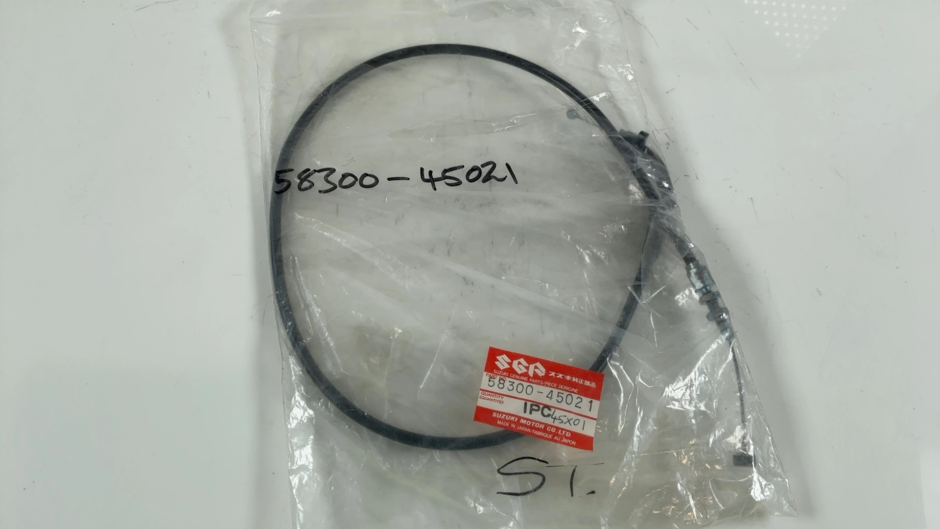 Suzuki GS750 GS850G GS1000 750cc Throttle Cable 1977-1979 OEM 58300-45021 SGP - Image 6