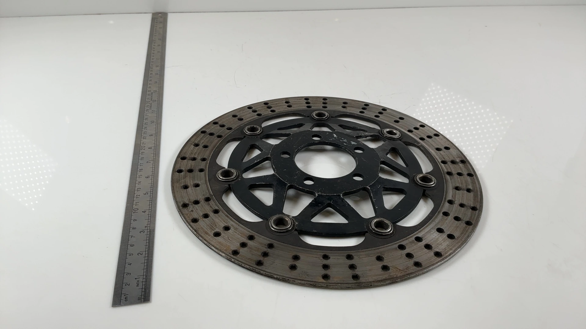 Kawasaki ZXR Ninja ZX750L 750cc Front Disc Brake Rotor 1994-95 OEM 41080-1351-FF - Image 4