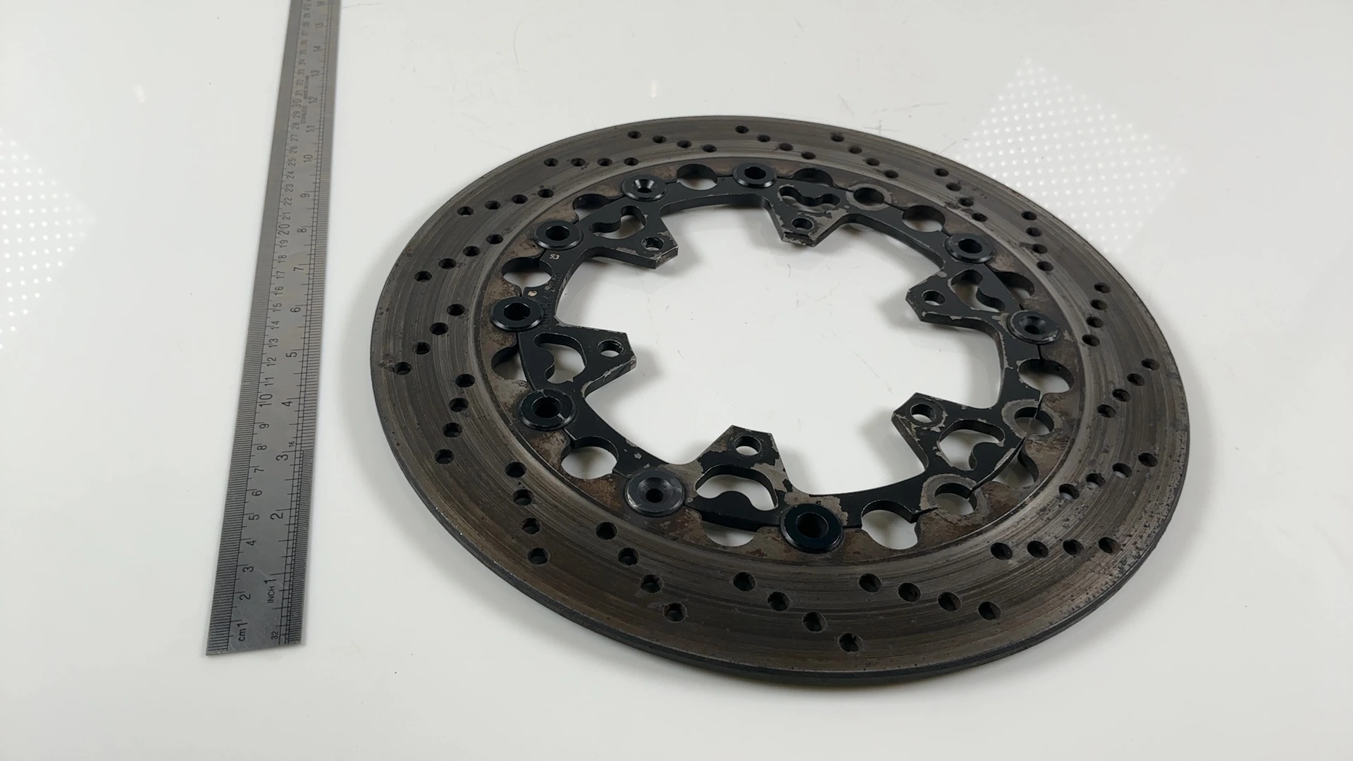 BMW R850R 259R 850cc Front Floating Brake Disc Rotor 1994-2001 OEM 34112331277 - Image 4